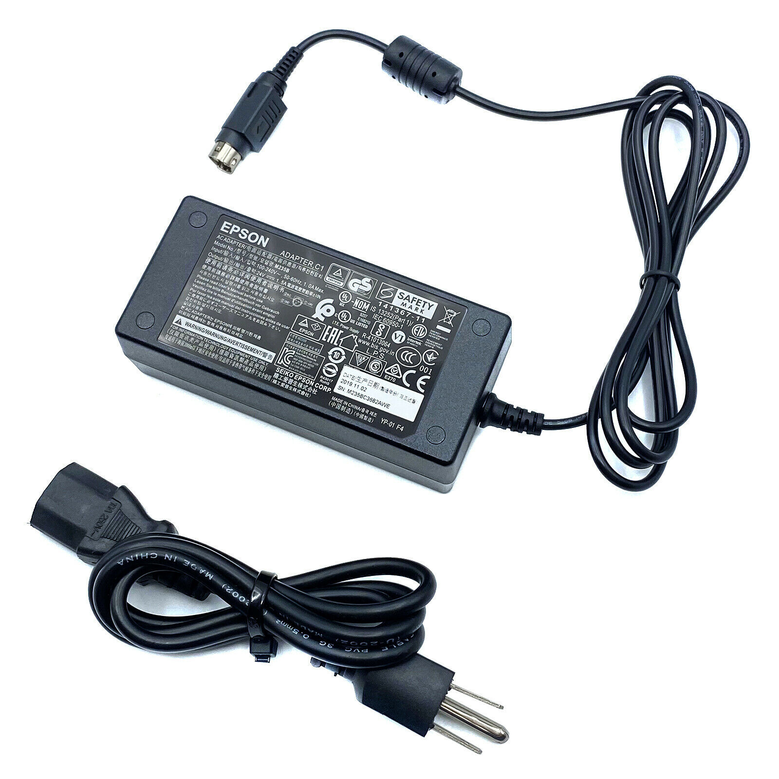 Original Epson Power Supply Adapter for Epson TM-C3400 Printers