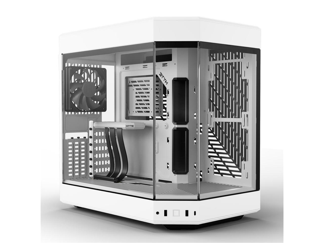 HYTE Y60 Modern Aesthetic Dual Chamber Panoramic Tempered Glass Mid-Tower ATX Co
