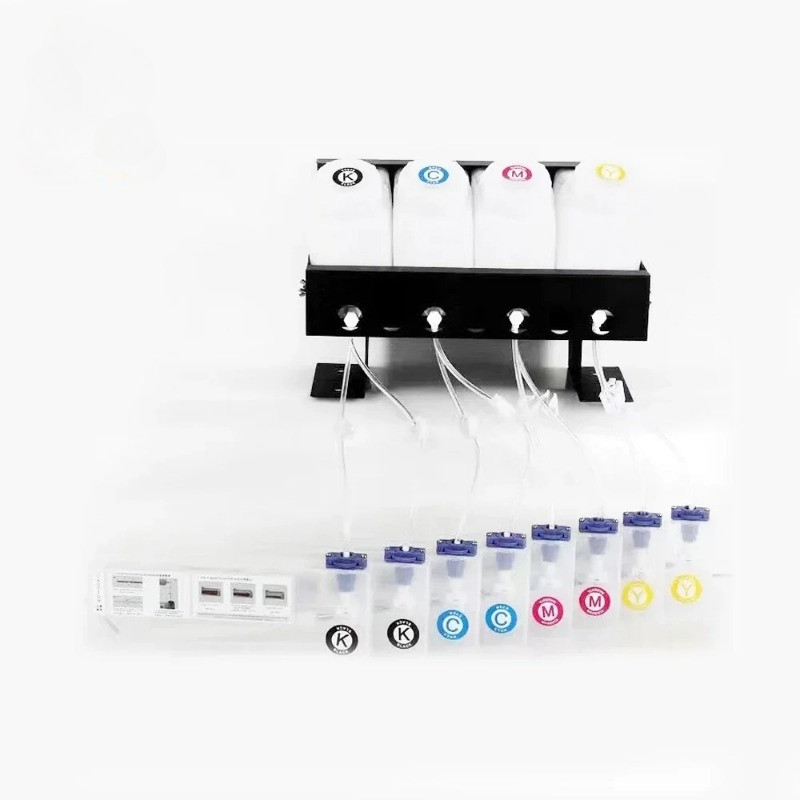 4Barrel+8Cartridge ECO-SOL MAX 2 Bulk Ink System Compatible Roland XF-640 +Chip