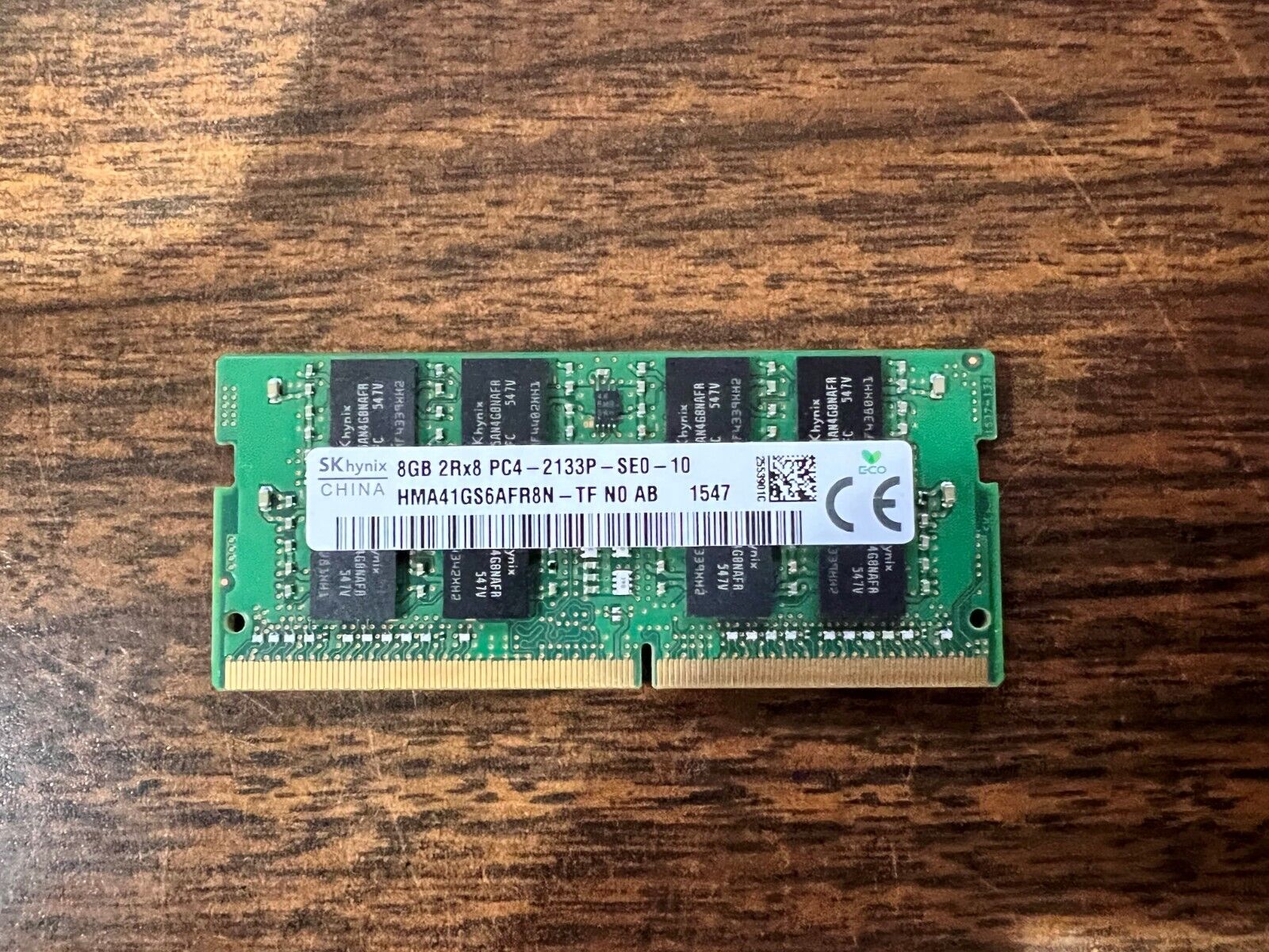 HMA41GS6AFR8N-TF - SK Hynix 1x 8GB DDR4-2133 SODIMM PC4-17000P-S Dual Rank x8