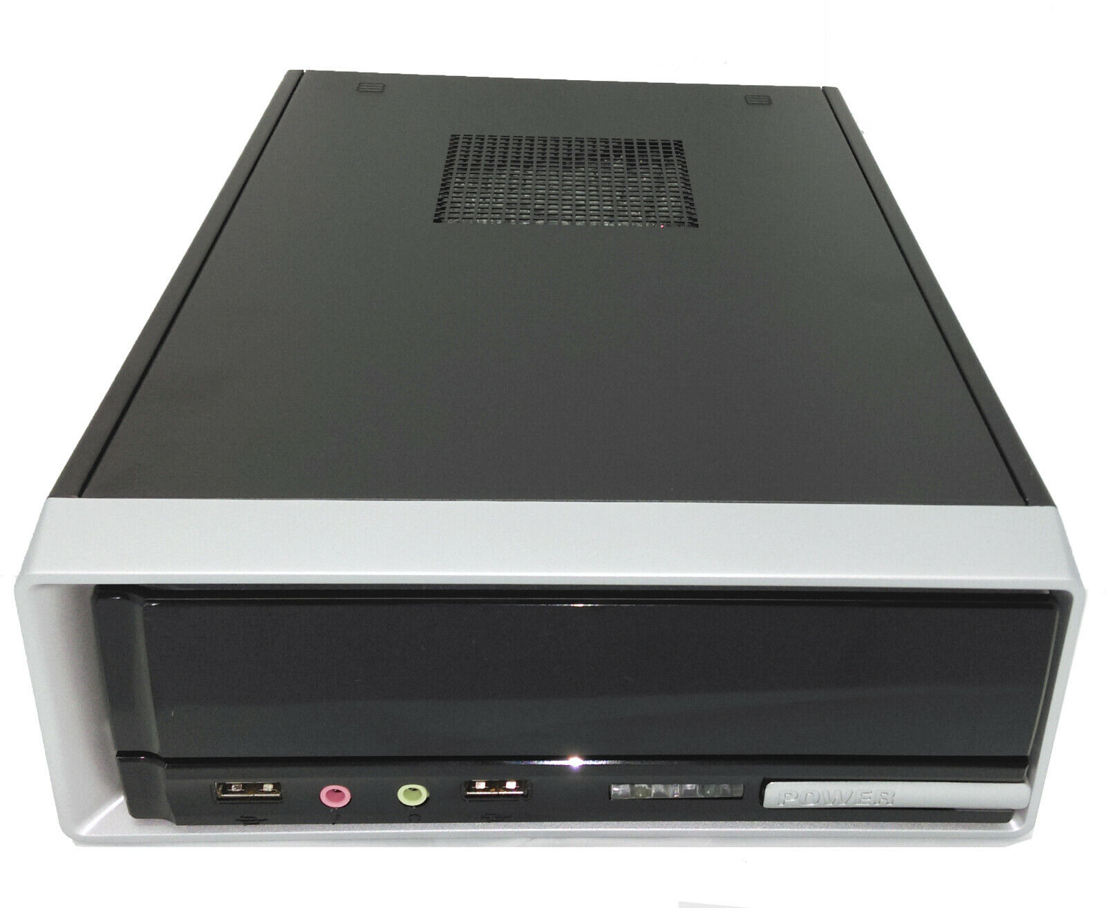 NEW Black 72W Mini ITX PC Case w/ Slim Optical Drive Bay, PSU, Fan, Card Reader