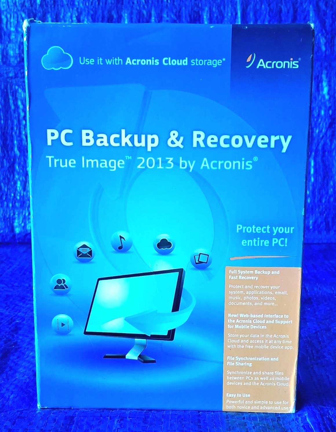 Acronis TRUE IMAGE 2013 PC Backup & Recovery [Old Version] - SEALED BOX