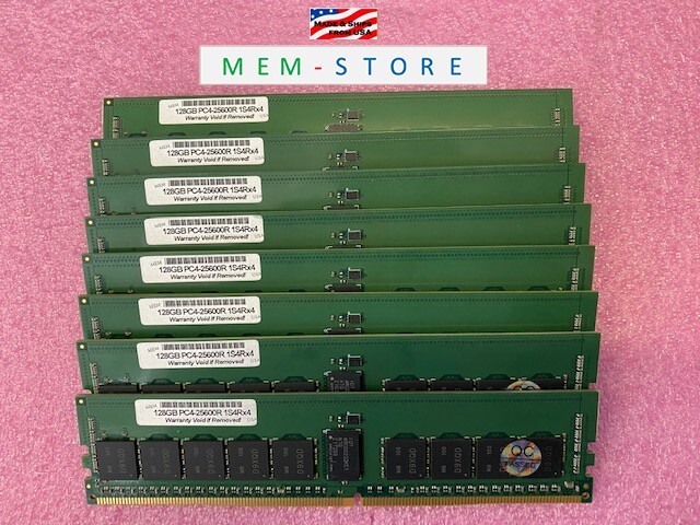 1TB 8x128GB DDR4 3200MHz ECC 3DS RDIMM For Intel ThinkEdge SE450 Edge Server RAM