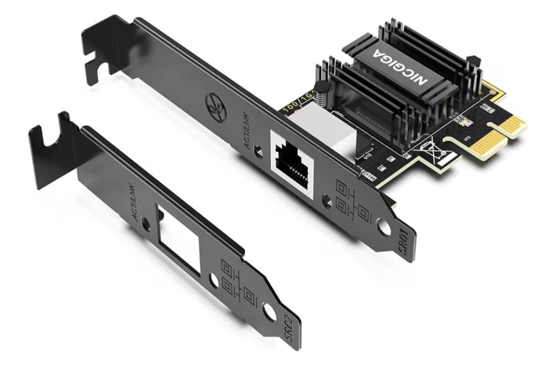 5Gb Base-T Network Card, Realtek RTL8126 Controller, NICGIGA 5G PCIe Ethernet Ad