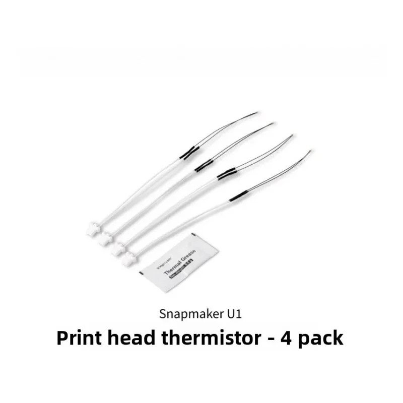 4pcs original SNAPMAKER U1 print head thermistor set 