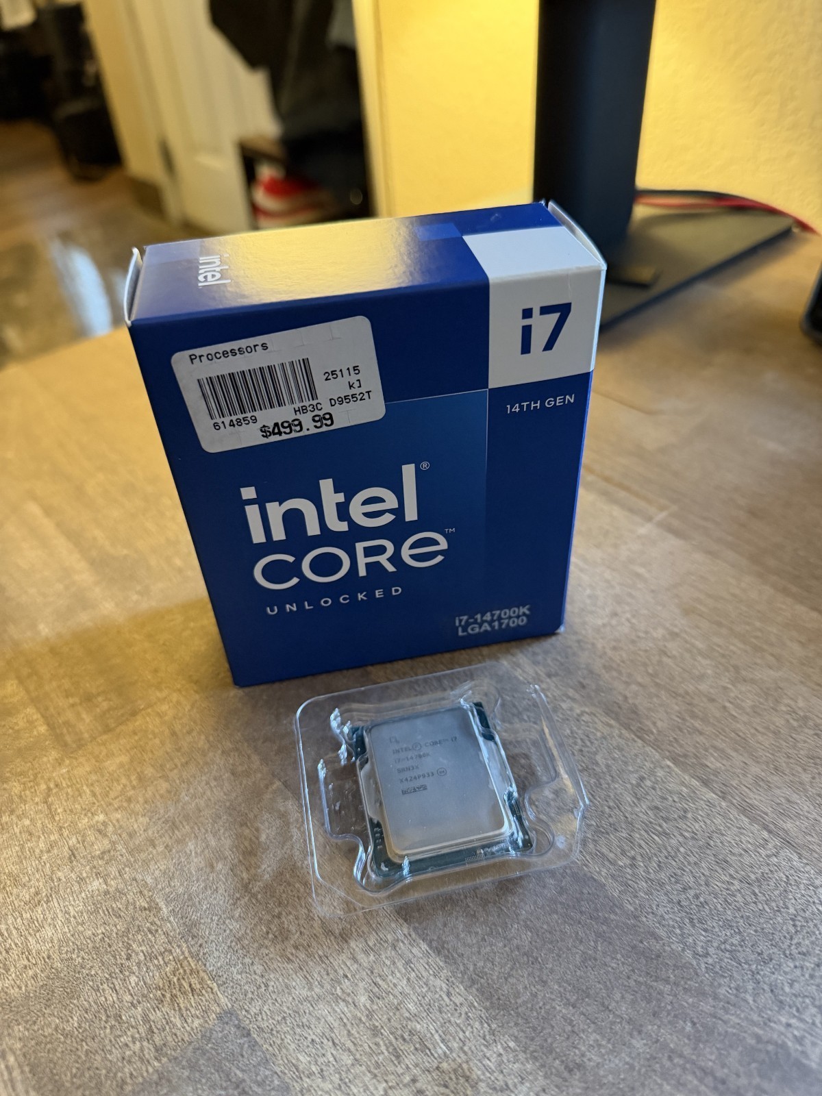 Intel Core i7-14700K 14th Gen 20-Core 3.4GHz LGA1700 Unlocked CPU w/ Box