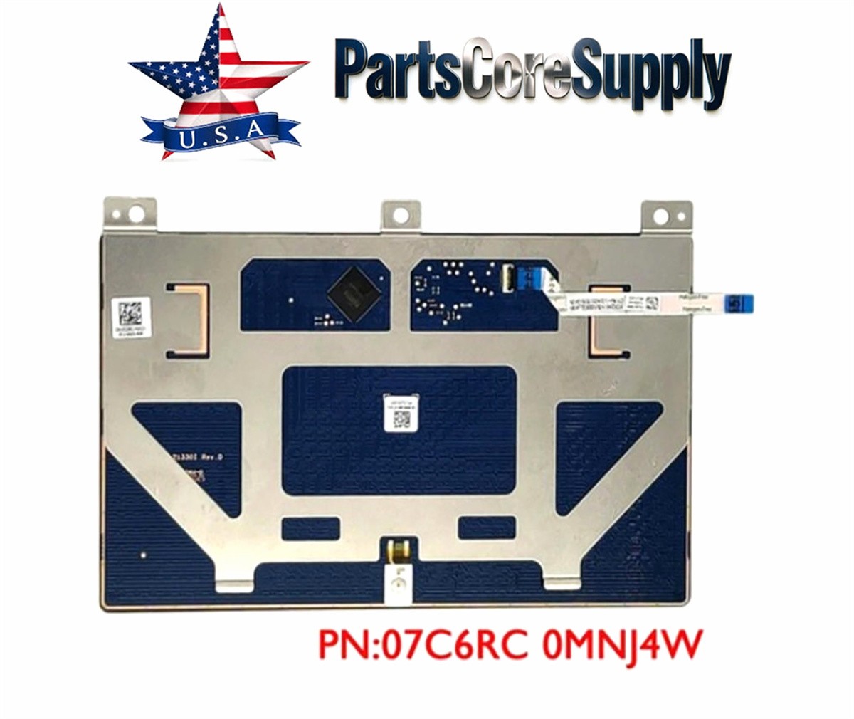 07C6RC Touchpad Trackpad with cable Dell XPS 15 9500 9510  5550 5560 0MNJ4W USK