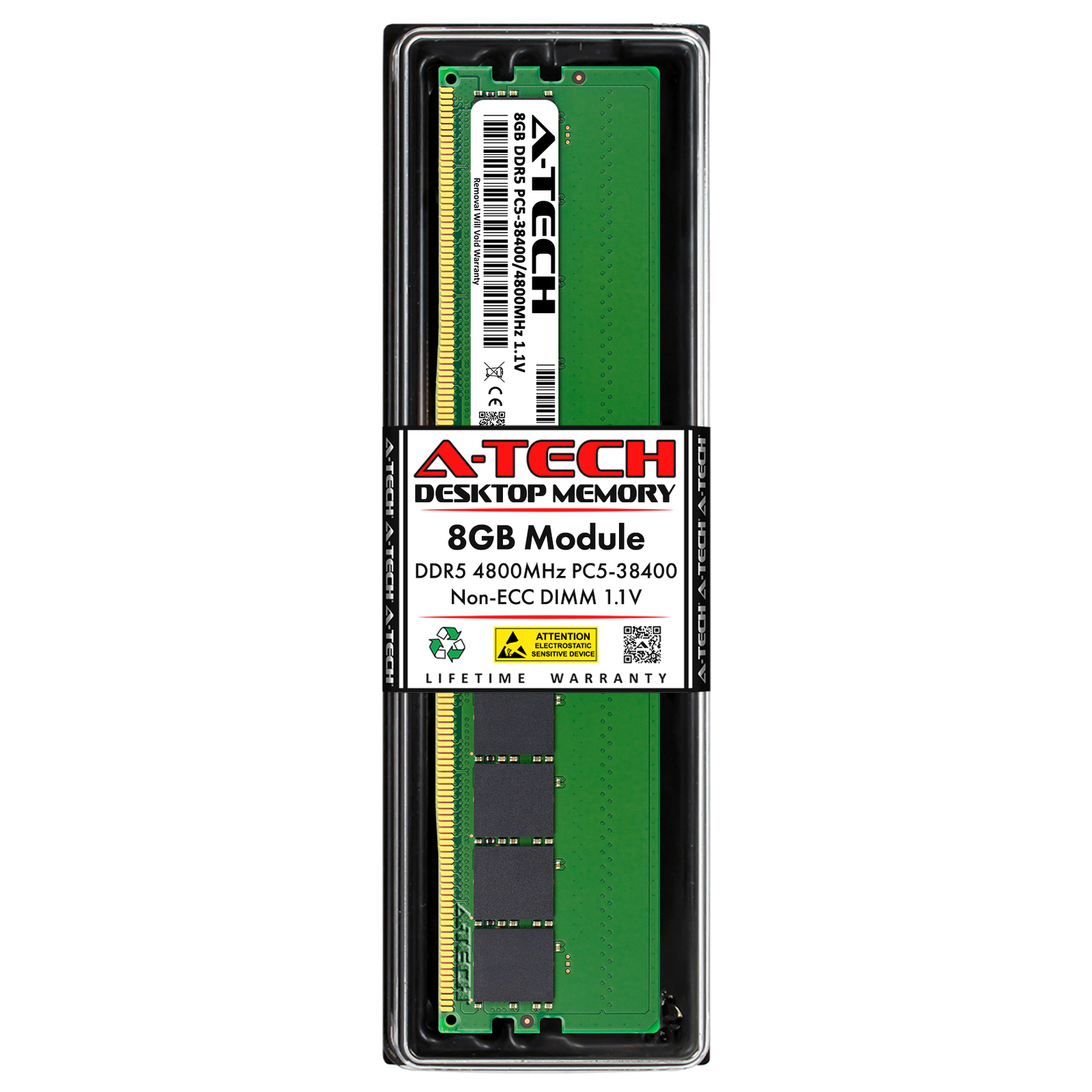 8GB DDR5-4800 ASRock AM5D4ID-2T/BCM Memory RAM