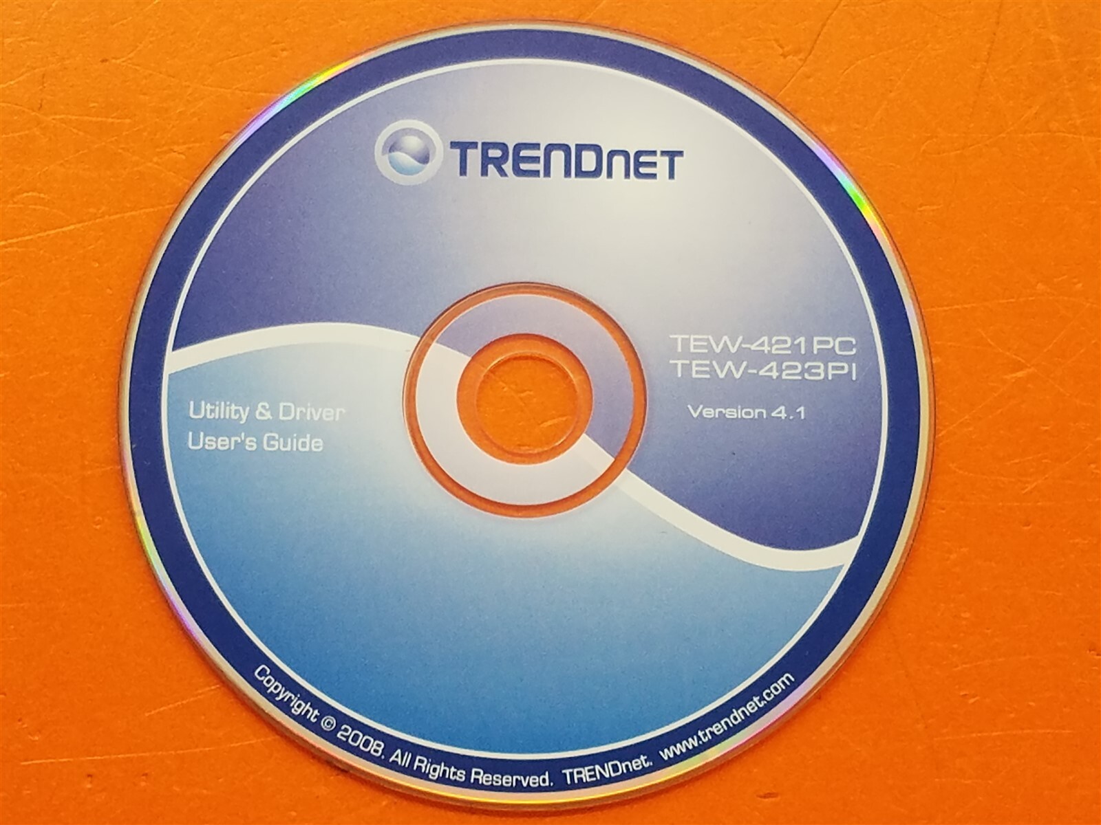 ⭐️⭐️⭐️⭐️⭐️ Trendnet Utility & Driver Version 4.1 TEW-421PC TEW-423PI CD