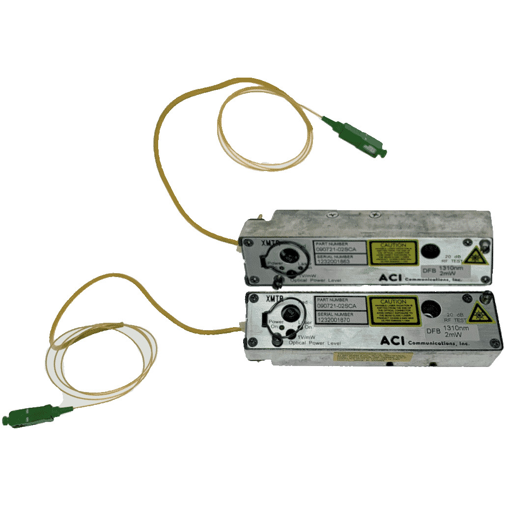 ACI Communication 090721-02 2 pack Fiber Optic Transmitter
