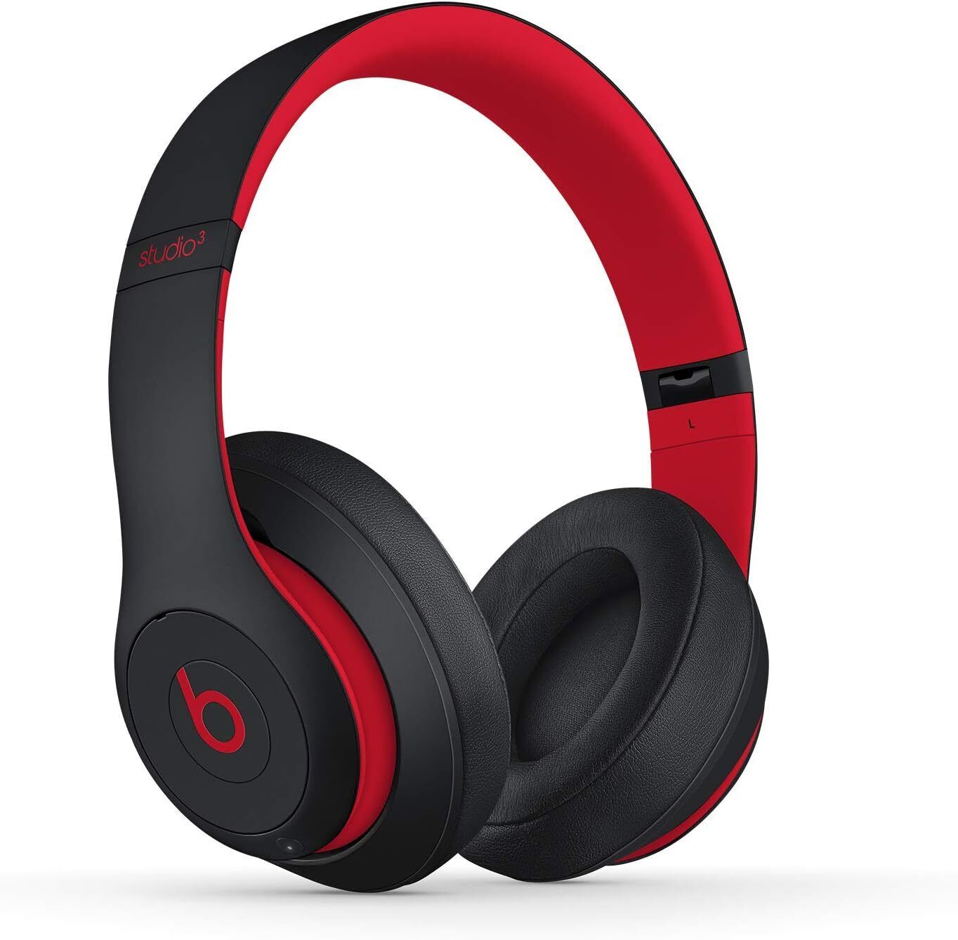 Beats by Dr. Dre Studio3 Wireless Over Ear Headphones Black Red