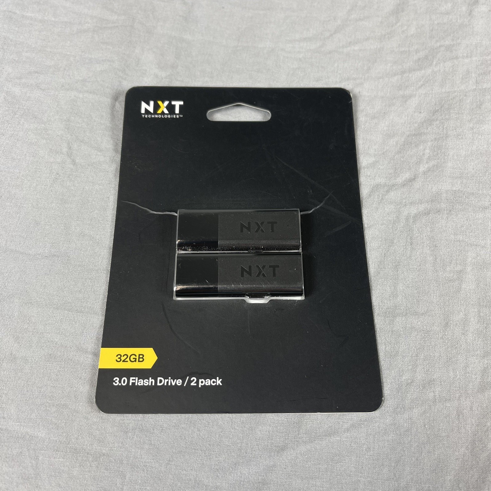 NXT Technologies 32GB USB 2.0 Flash Drive 2/Pack (NX56884) NEW Sealed