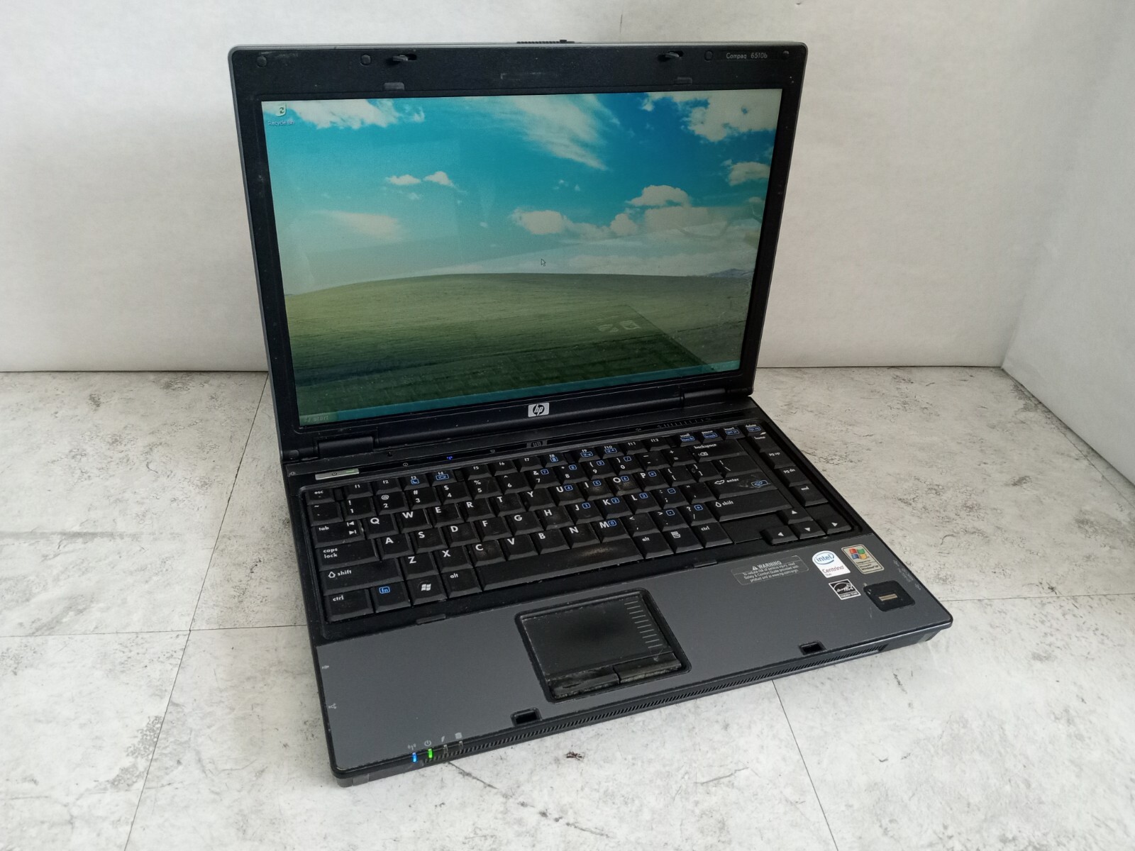 HP Compaq 6510b 14.1" Laptop Intel Core 2 Duo 512MB RAM 500GB HDD Windows XP -RR