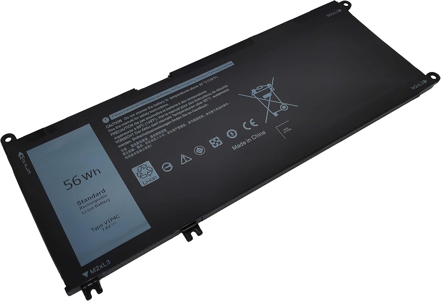 Fully. V1P4C Replacement Laptop Battery Compatible with Dell Chromebook 13 3380