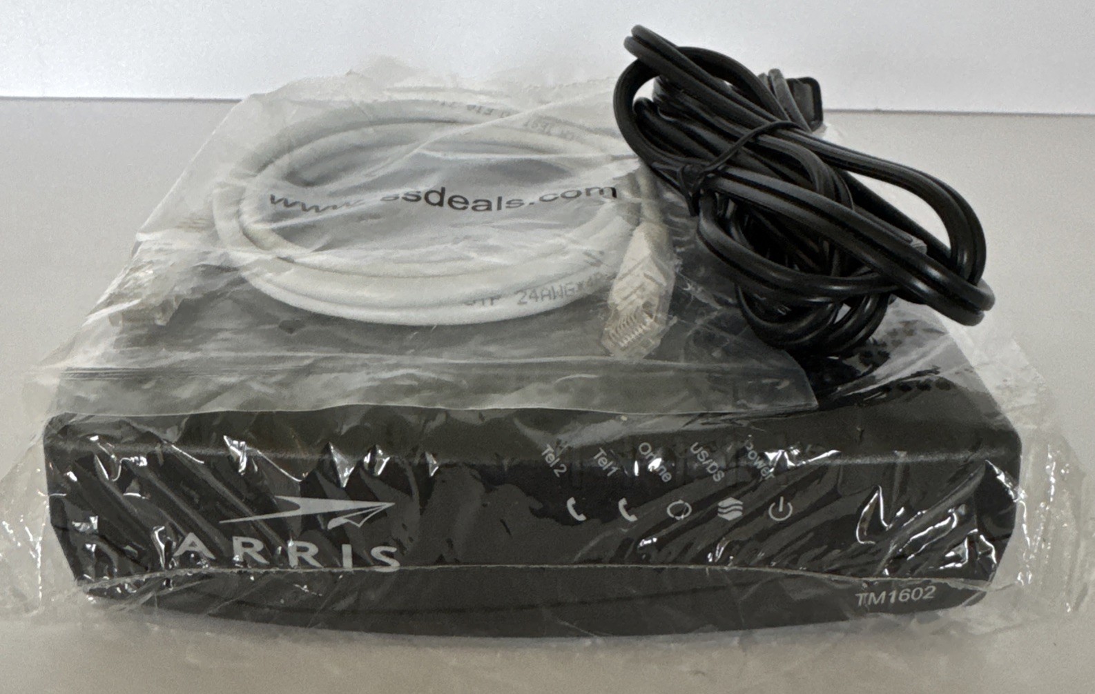 Arris TM1602A DOCSIS 3.0 Telephony Cable Modem with Power Cord New Other