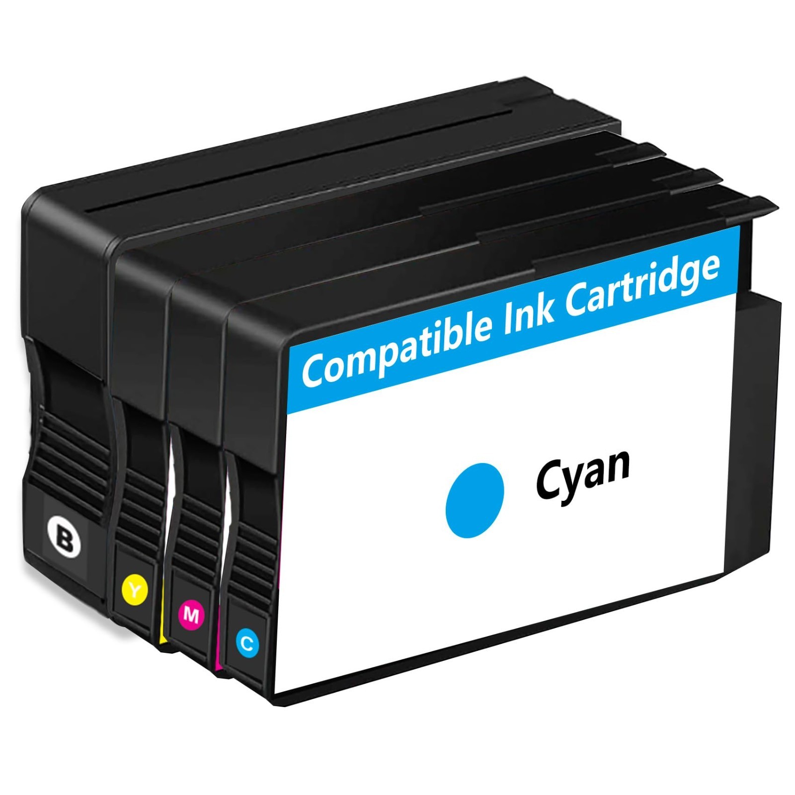 Couleuris 923e Ink Cartridges 4 Pack for HP OfficeJet Pro 8135e