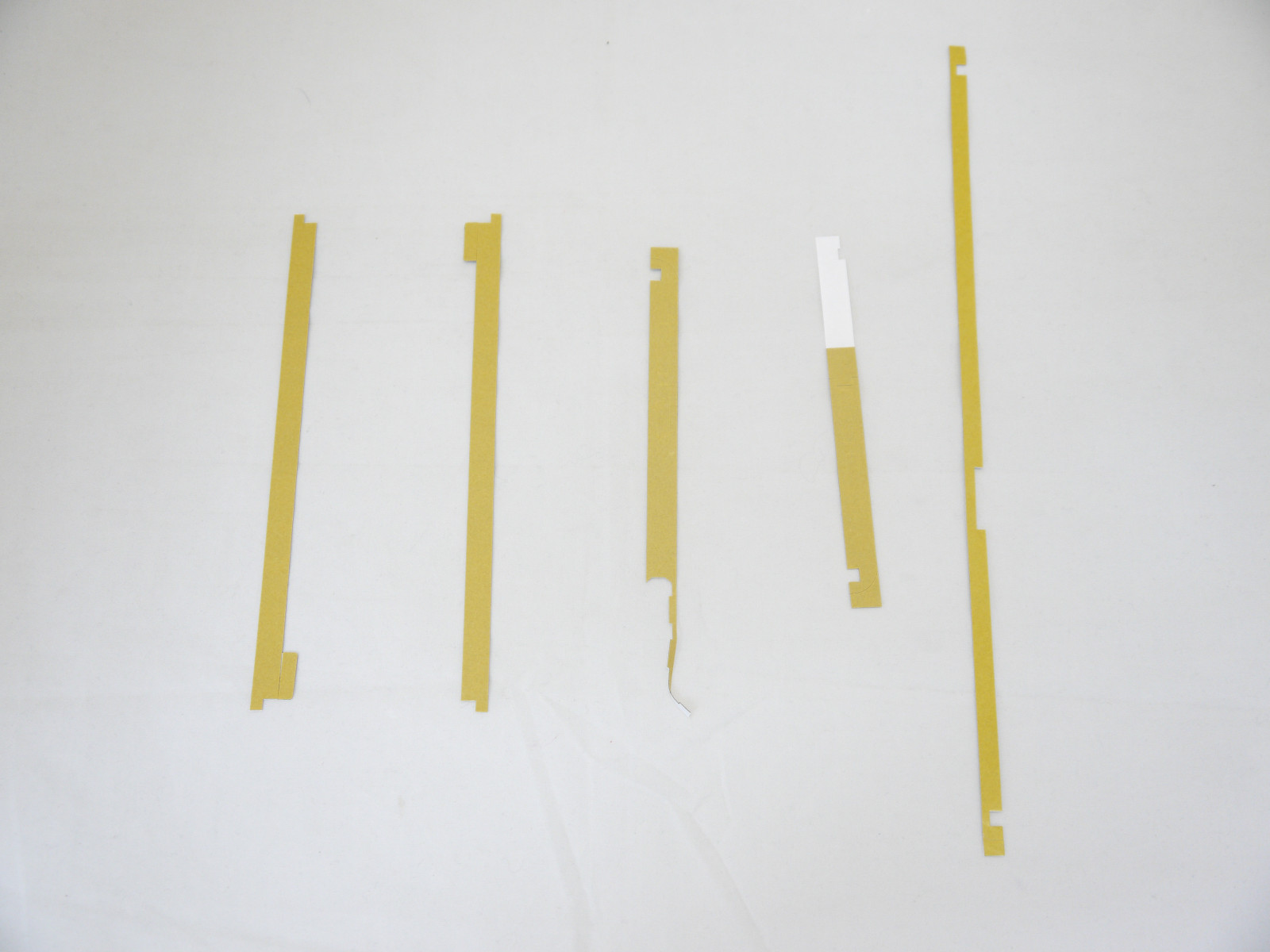 5 Sets Internal Glass Double Sided Tape Adhesive 4PCS for MacBook Pro 13" A1278