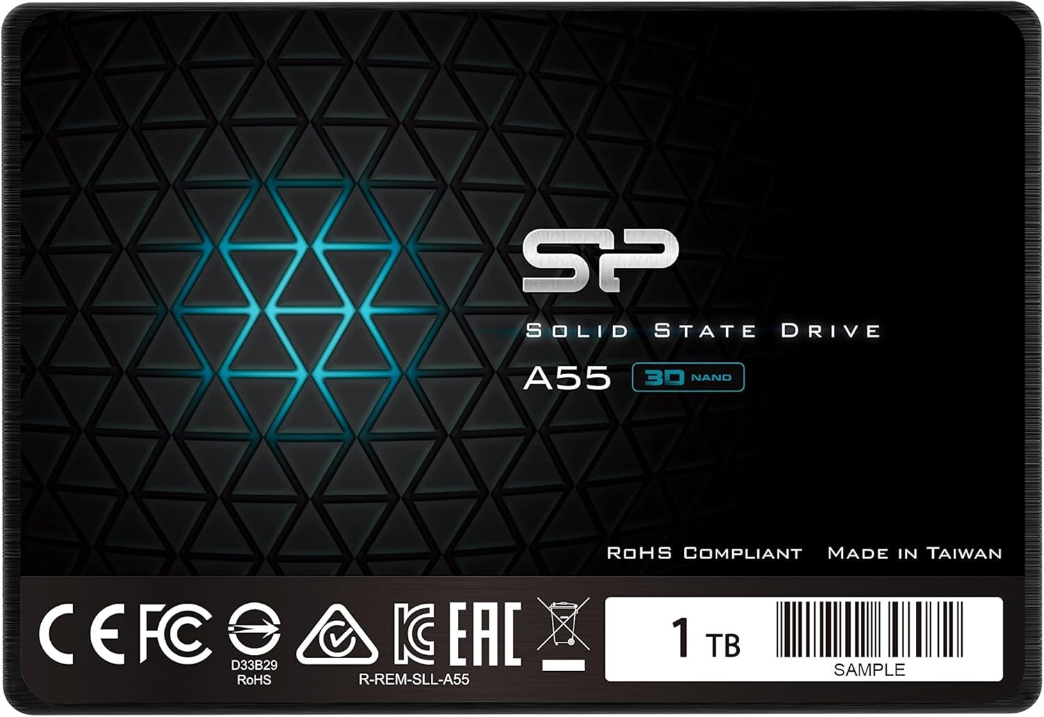 Silicon Power Ace A55 2.5" 1TB SATA III 3D NAND Internal Solid State Drive (SSD)