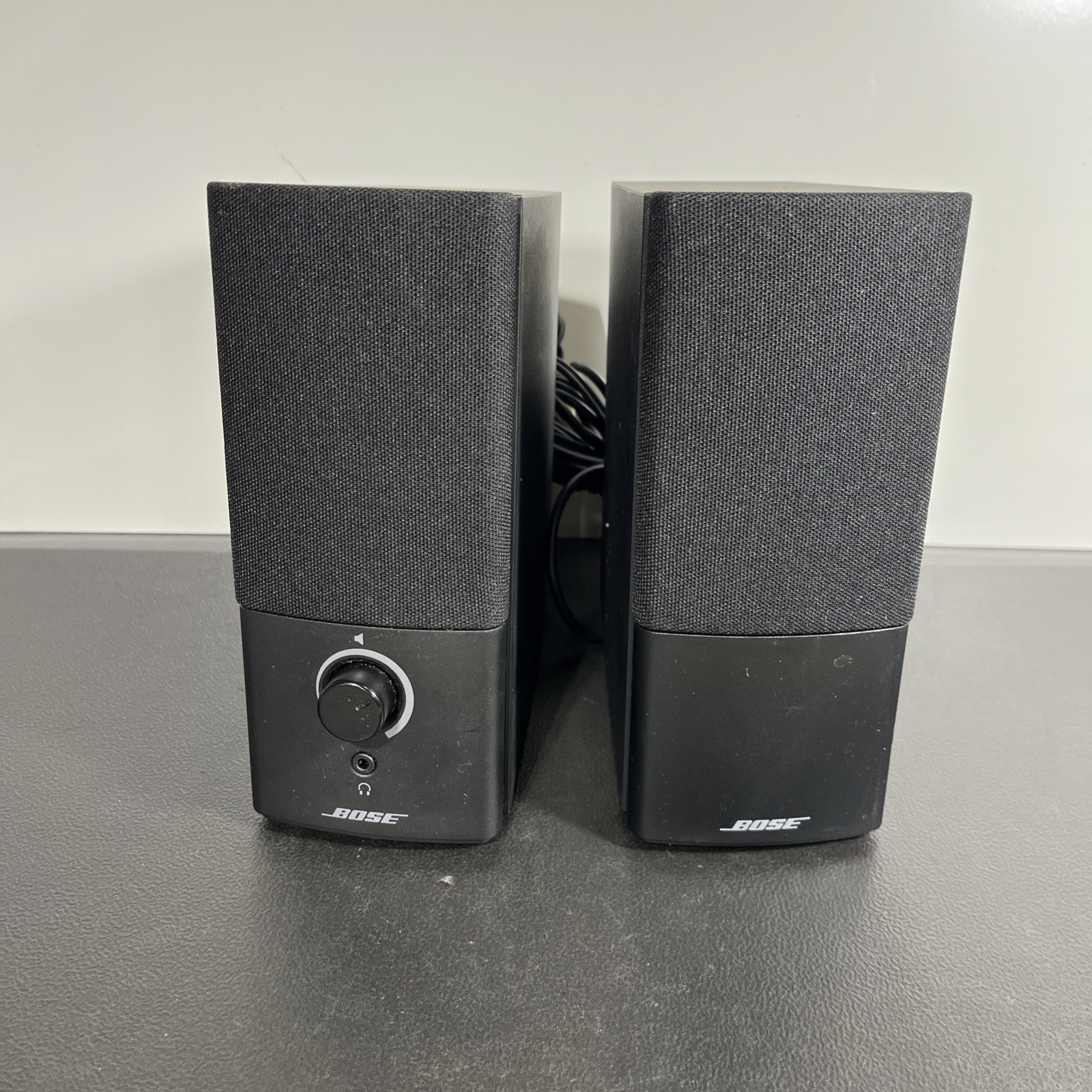 Bose Companion 2 Series III Multimedia Computer Speakers Black Tested Working