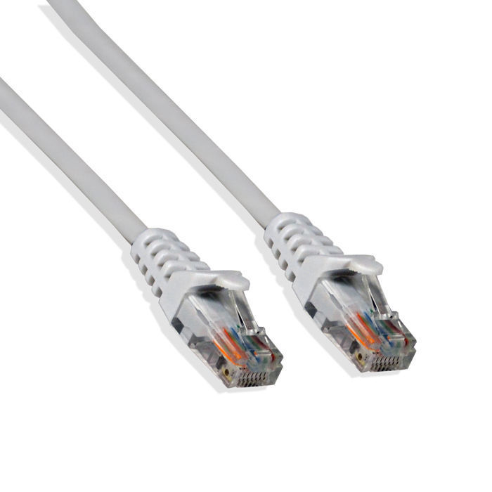 2ft Cat6 Cable Ethernet Lan Network RJ45 Patch Cord Internet White (50 Pack)