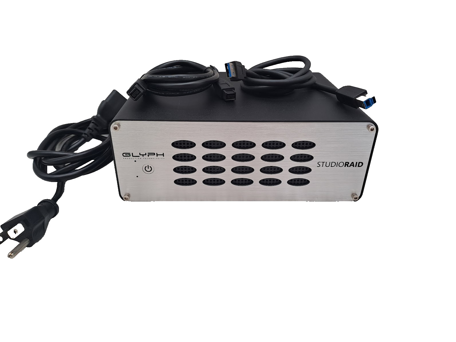 Glyph StudioRaid 4TB External HDD with Power adapter 2 x Seagate ST2000DM008