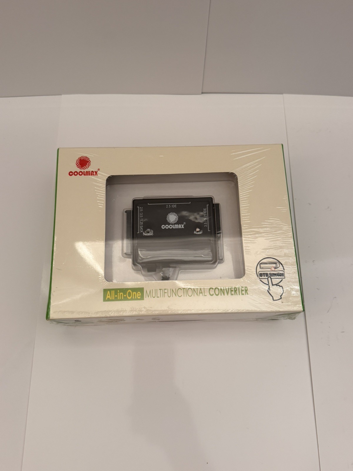 COOLMAX ALL IN ONE Multifunctional Converter ,OTB Function CD-350-COMBO (Black)