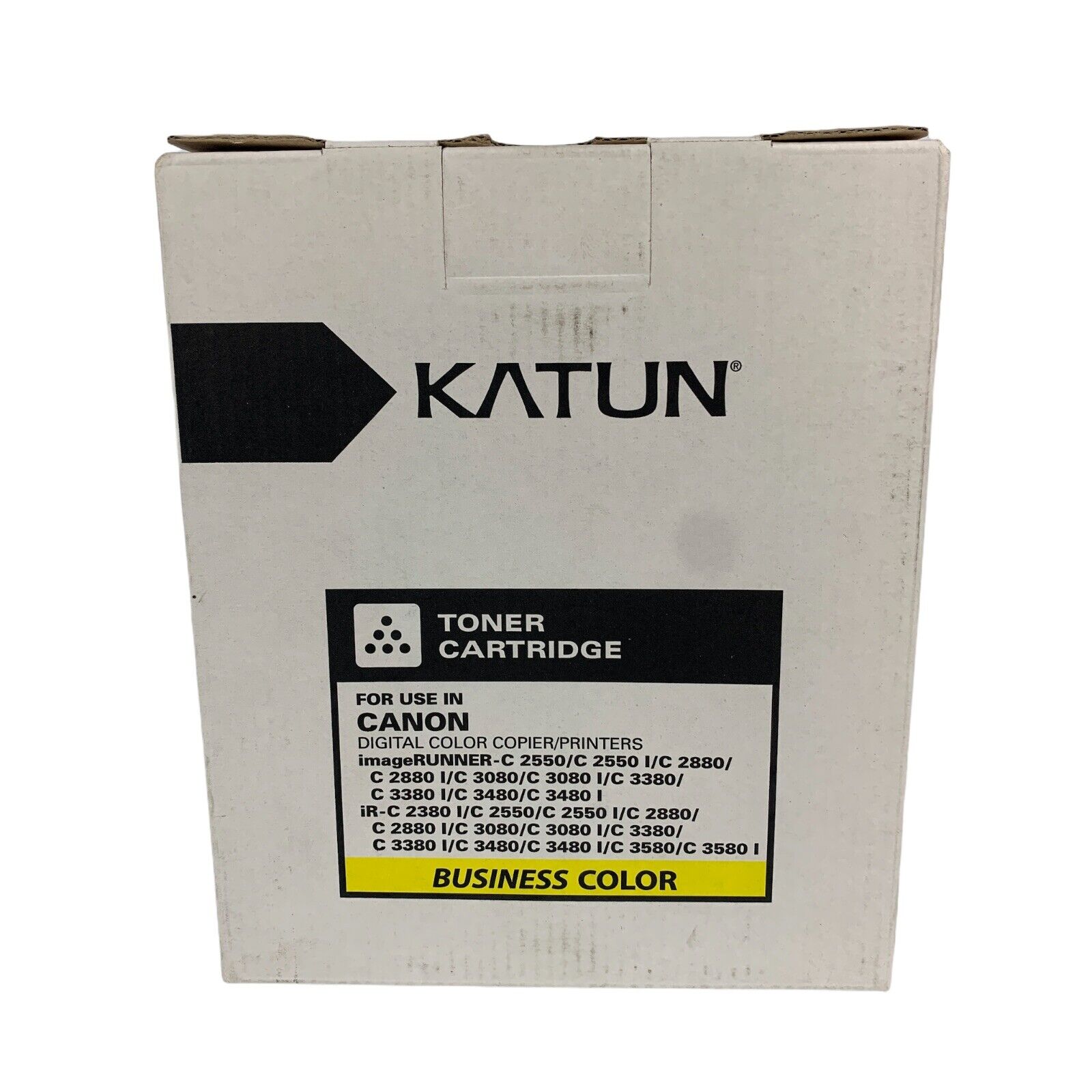 Katun for Canon Yellow Toner Cartridge GPR-23/C-EXV 21 Compatible. New