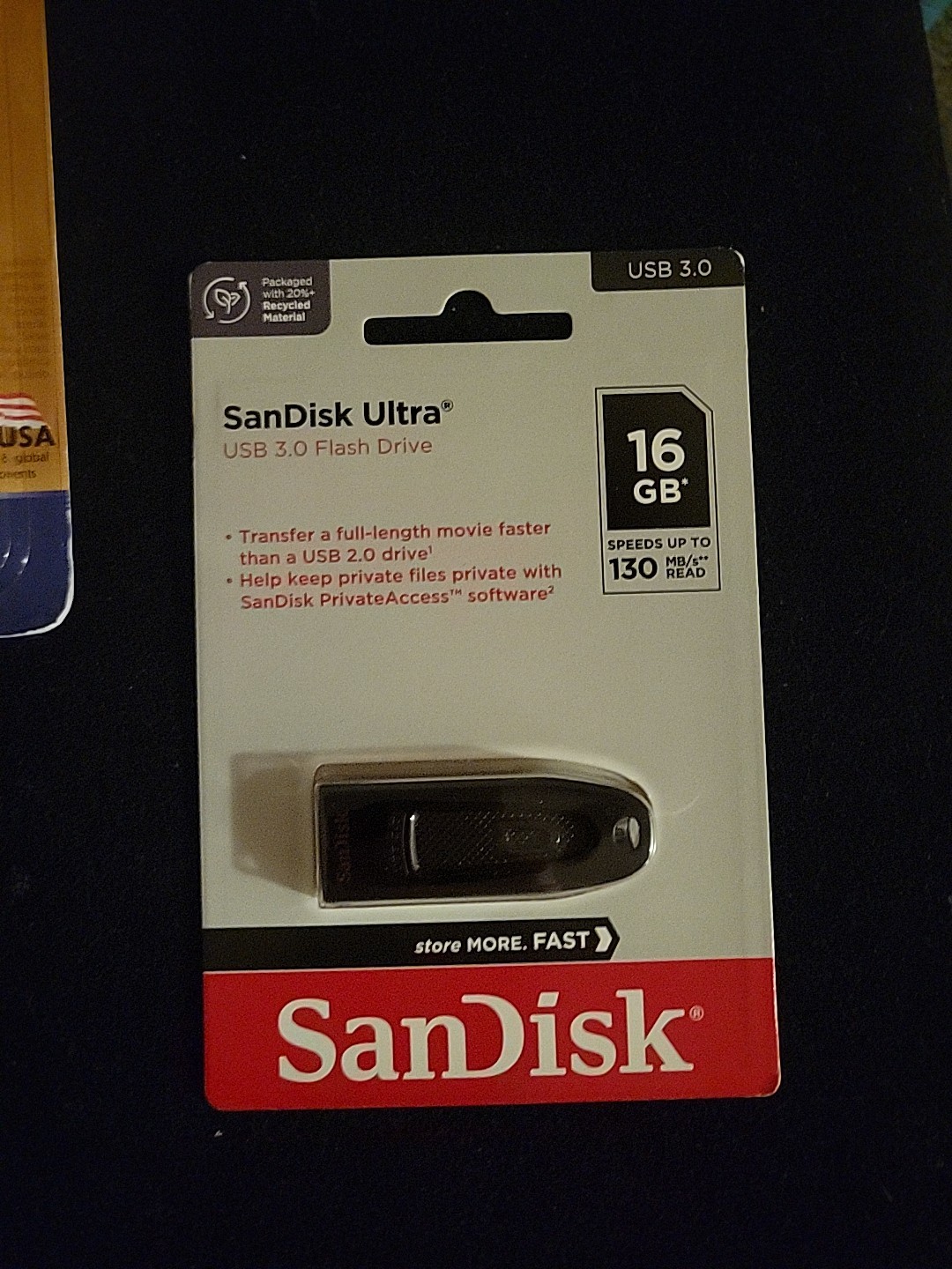16 GB Scan Disk Ultra Flash Drive