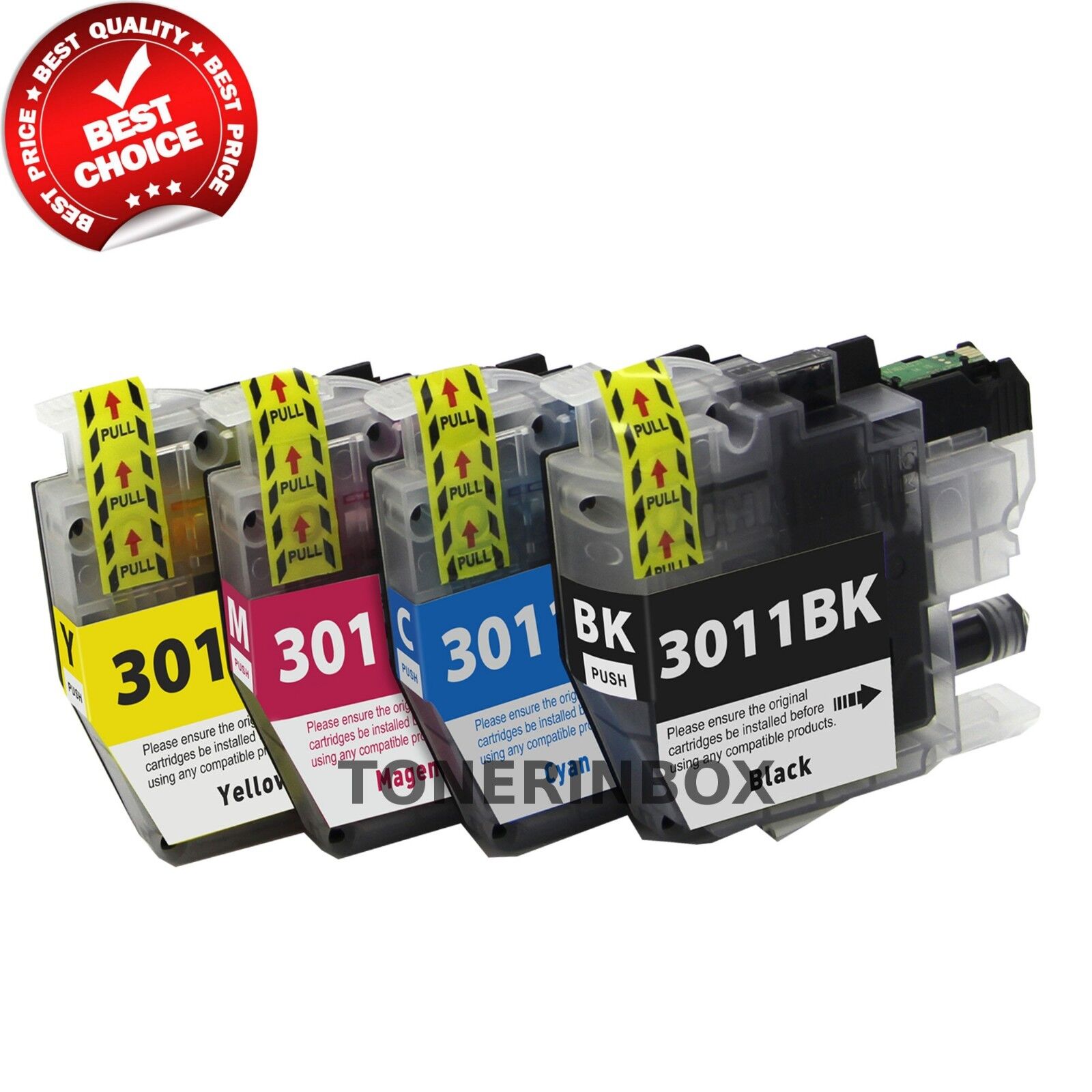 4pk For Brother LC3011 Ink Cartridge MFC-J491dw MFC-J690dw MFC-J895dw MFC-J497dw