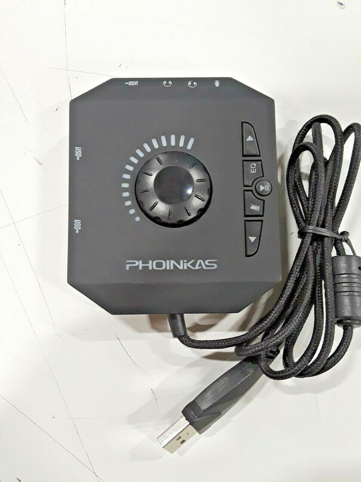 Phoinikas T-10 USB Sound Card Hub For Computer/ Laptop +Variety Of Sound Effects