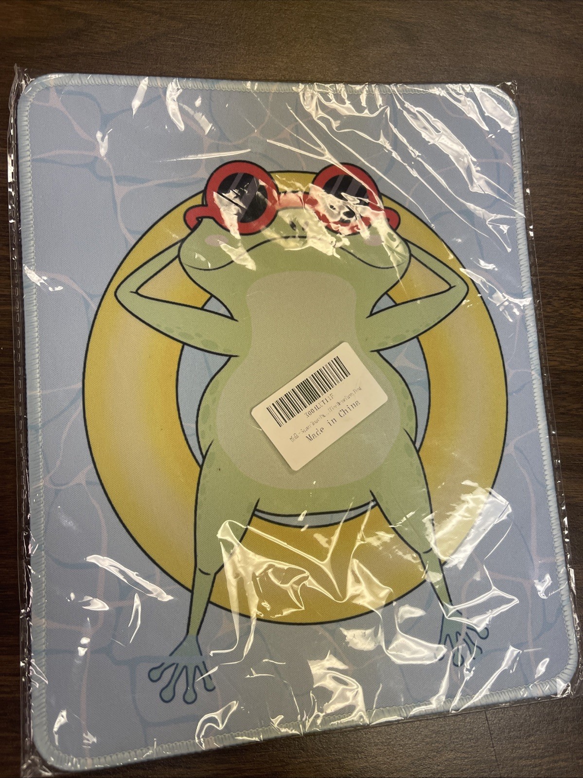 Stylish Frog Themed Mouse Pad