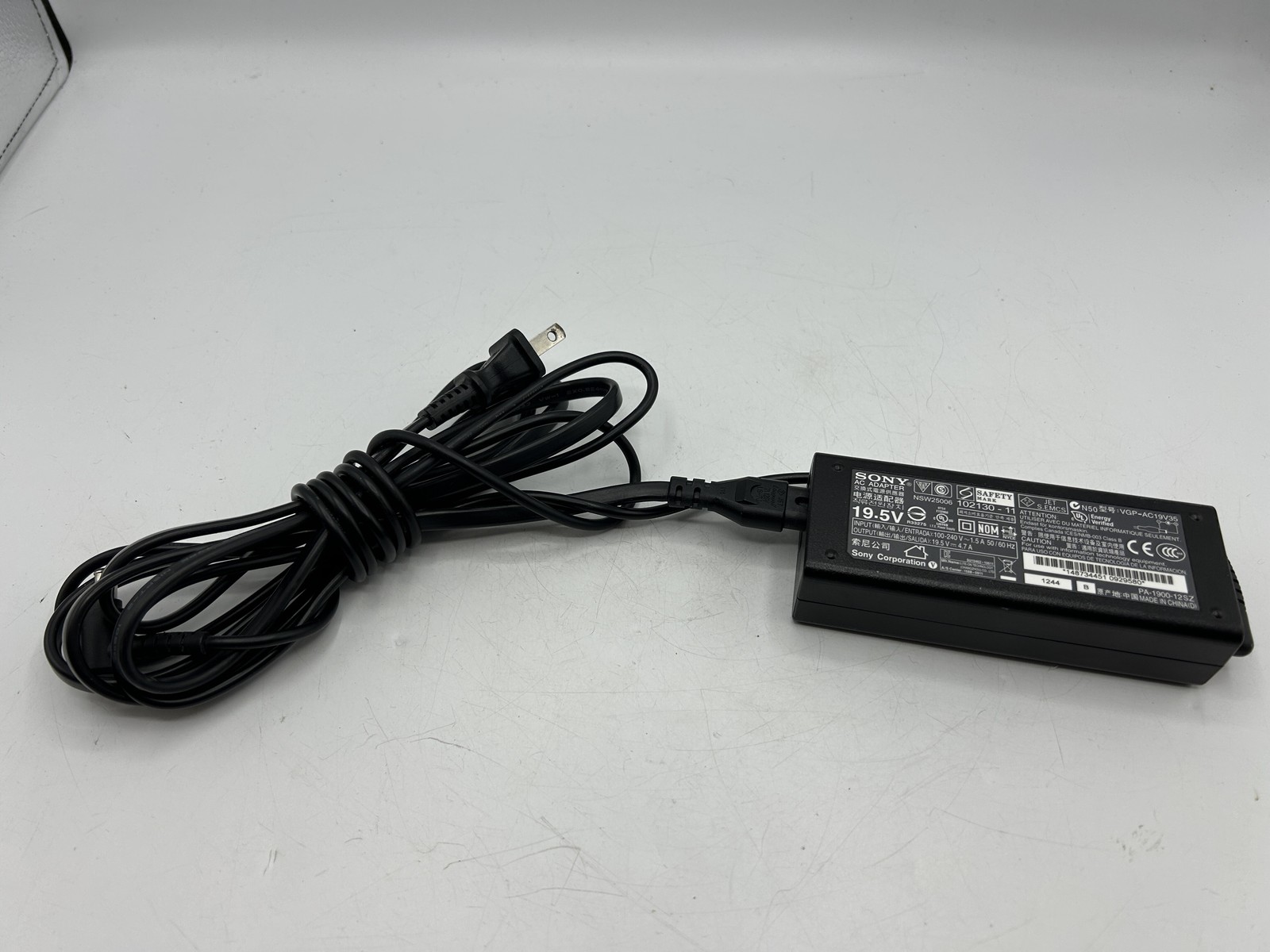 Original Power Supply Cord For Sony VAIO PCG-7184L PCG-7185L PCG-7173L 19.5V 90w