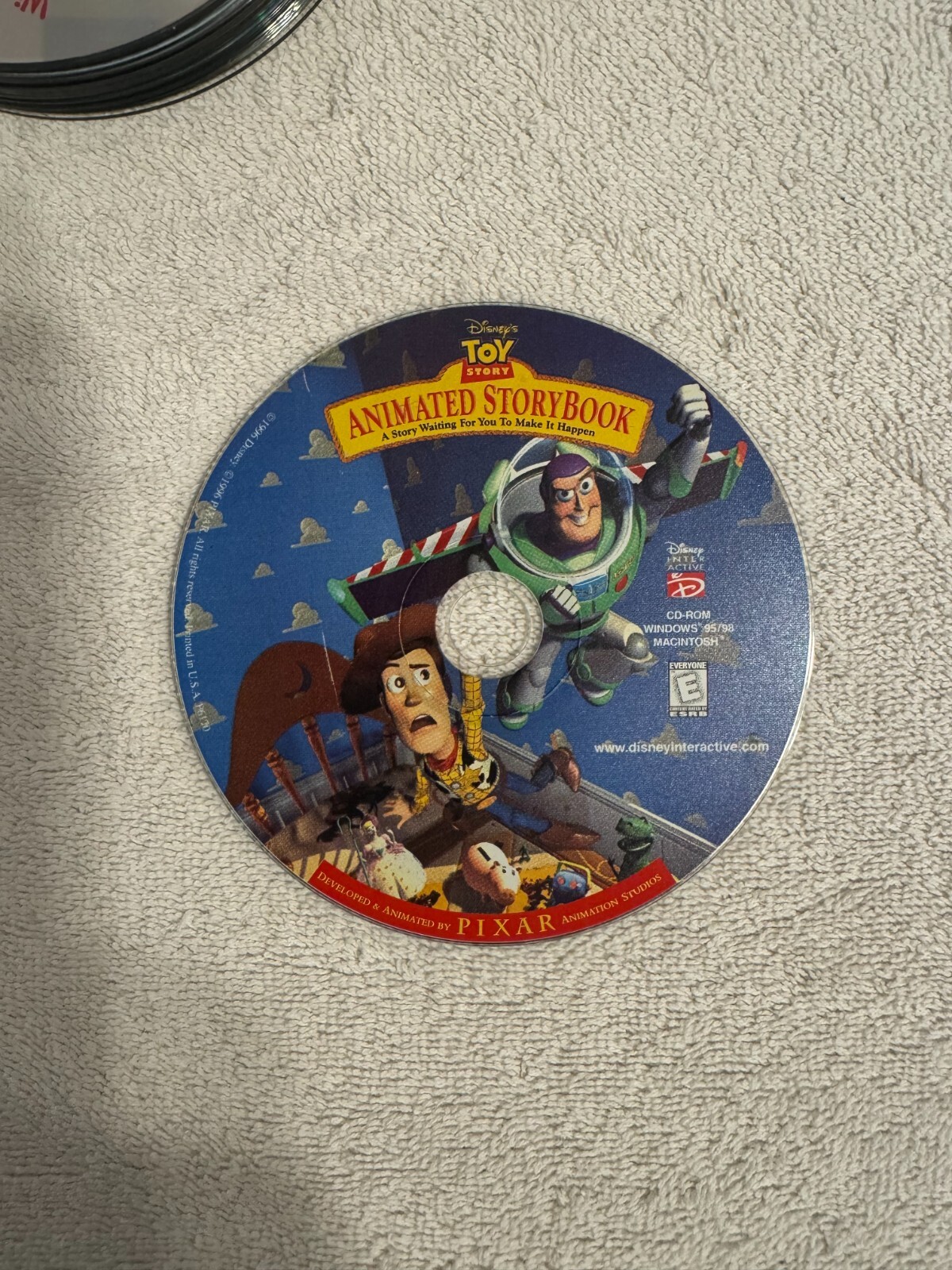 Disney's Toy Story Animated Storybook - 1996 Win 95/98
