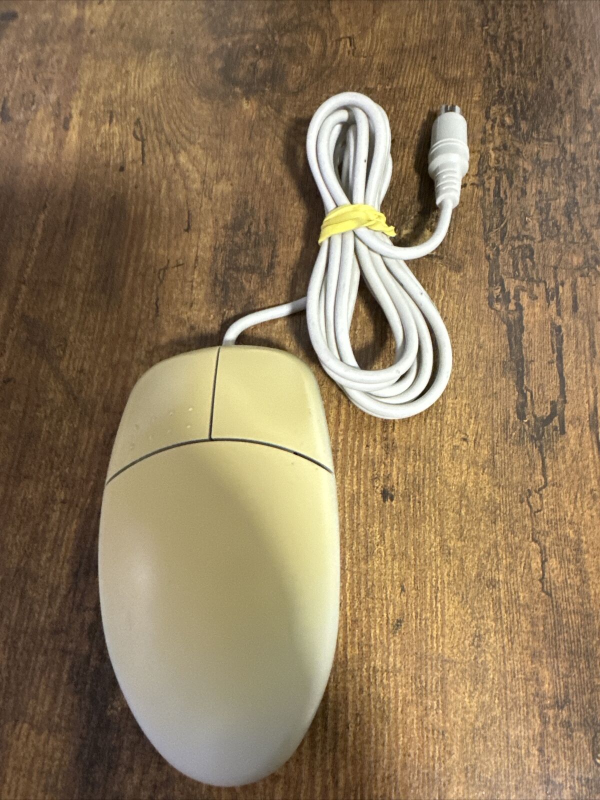 Vintage Mitsumi 2-Button Mouse ECM-S3902 PS/2 Compatible Mouse (Trackball)