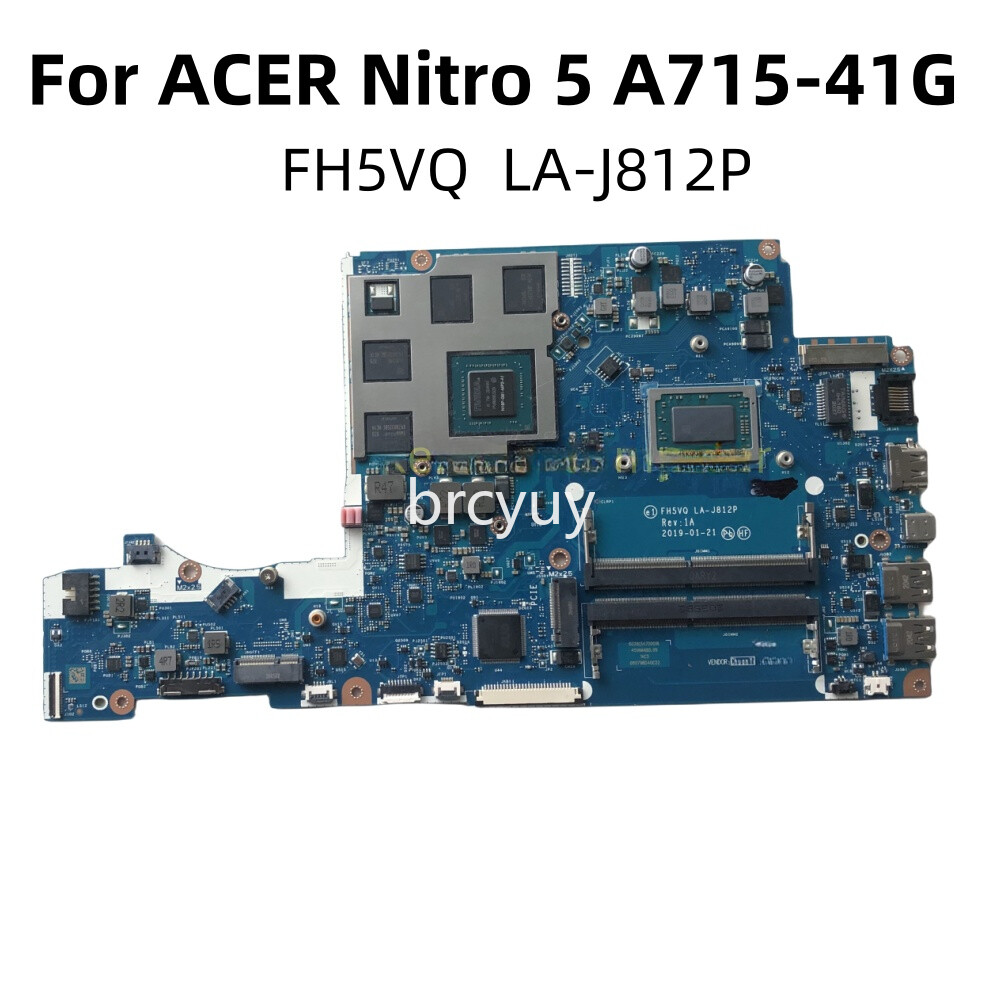 LA-J812P For ACER Nitro 5 A715-41G Motherboard With CPU R5-3550H GPU GTX1650 4G