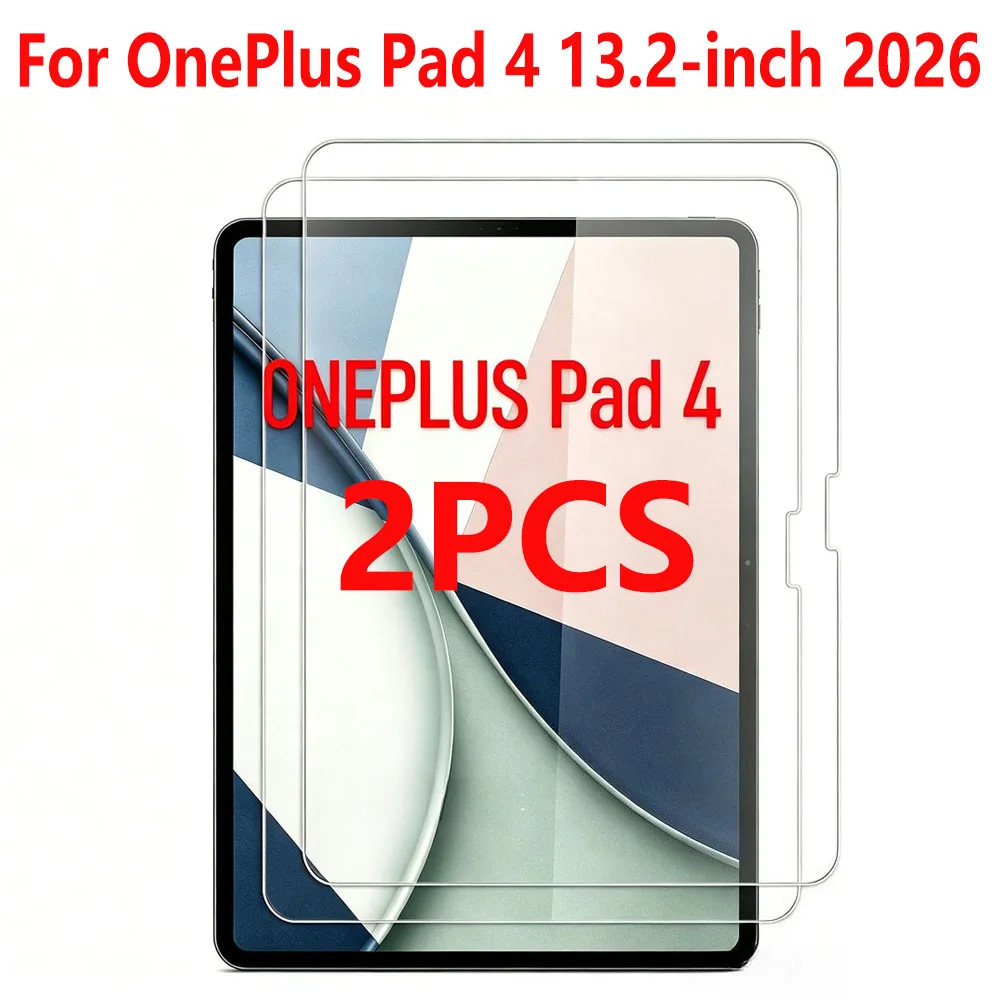 For OnePlus Pad 4 13.2 inch 2026 Tempered Glass Screen Protector