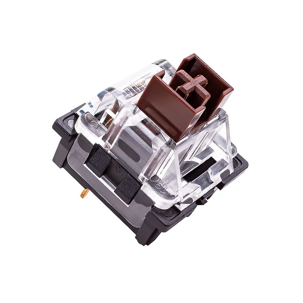 Outemu Brown Switches,3 Pin Tactile Switches for Mechanical Gaming Keyboard- ...