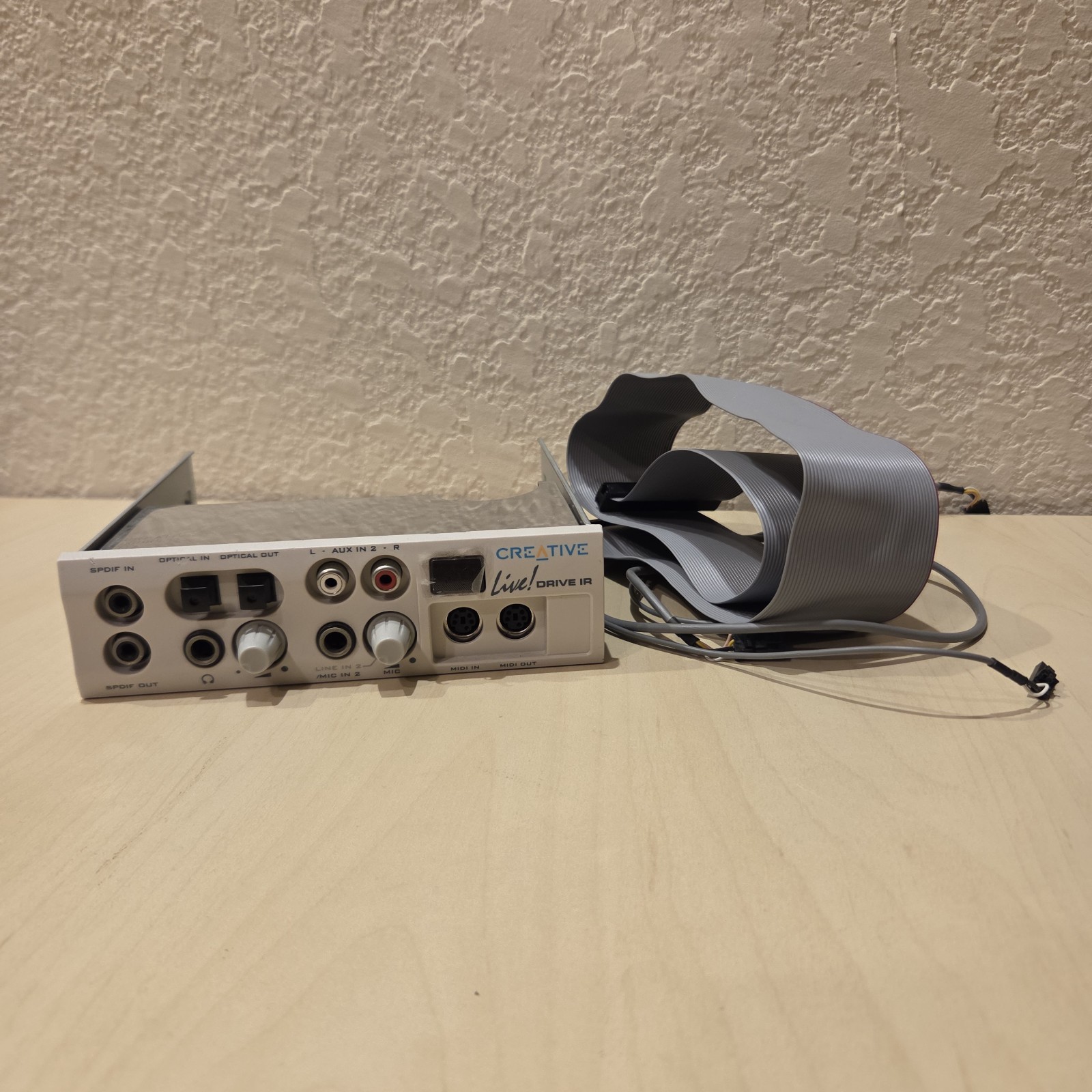 Creative Labs Sound Blaster Live Drive IR SB0010 Internal Drive I/O WORKING