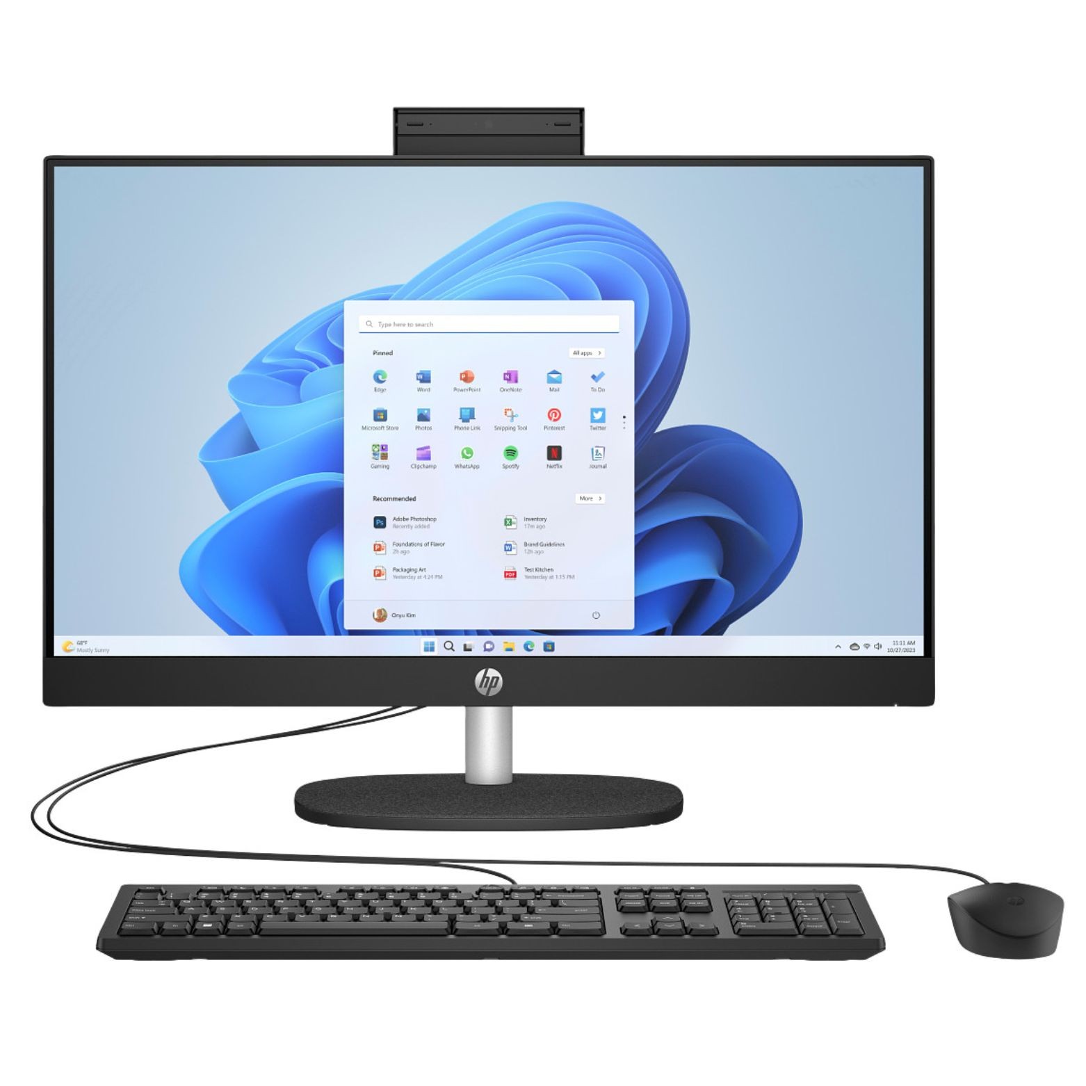 HP 27-CR1000I 27" FHD IPS Intel Core Ultra 5 125U 1.3 GHz 16GB DDR5 1TB SSD W11H