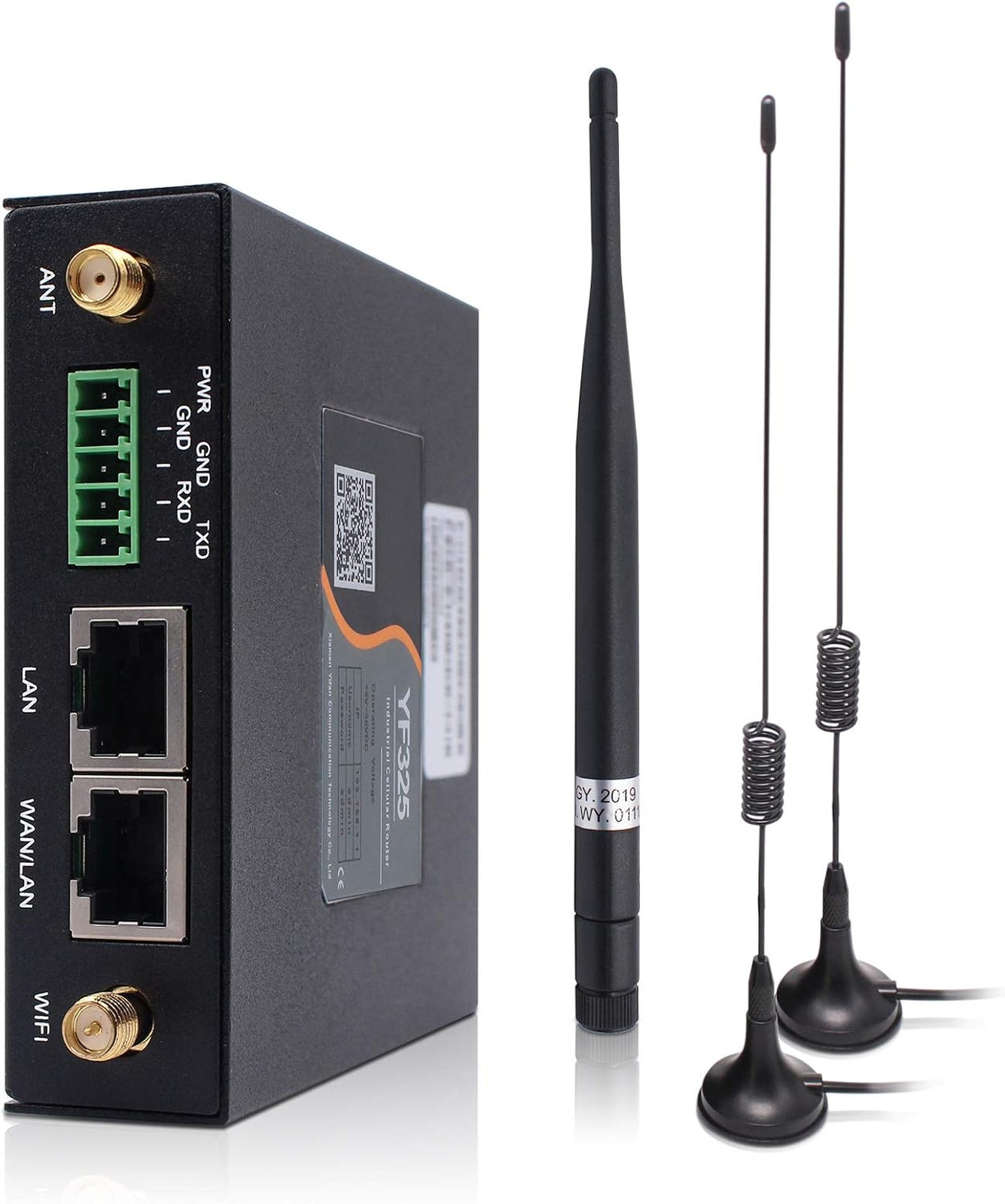 4G VPN Router, Industrial 4G LTE WiFi Router 3G/4G YF325 Wireless Modem Unlocked