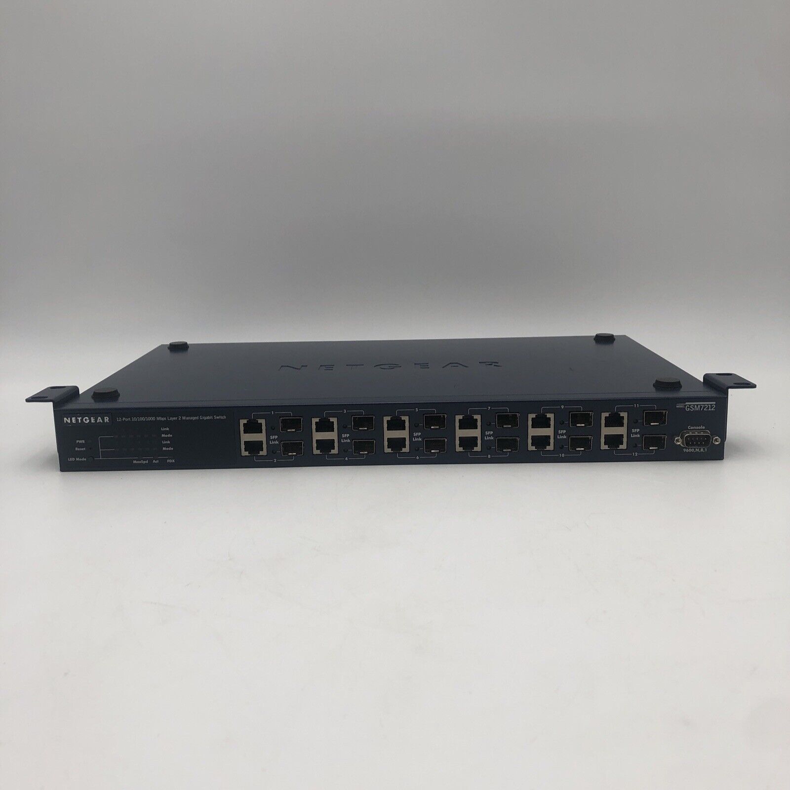 Netgear ProSafe GSM7212 12-Port 10/100/1000 Mbps L2 Managed Switch POWER REPAIR