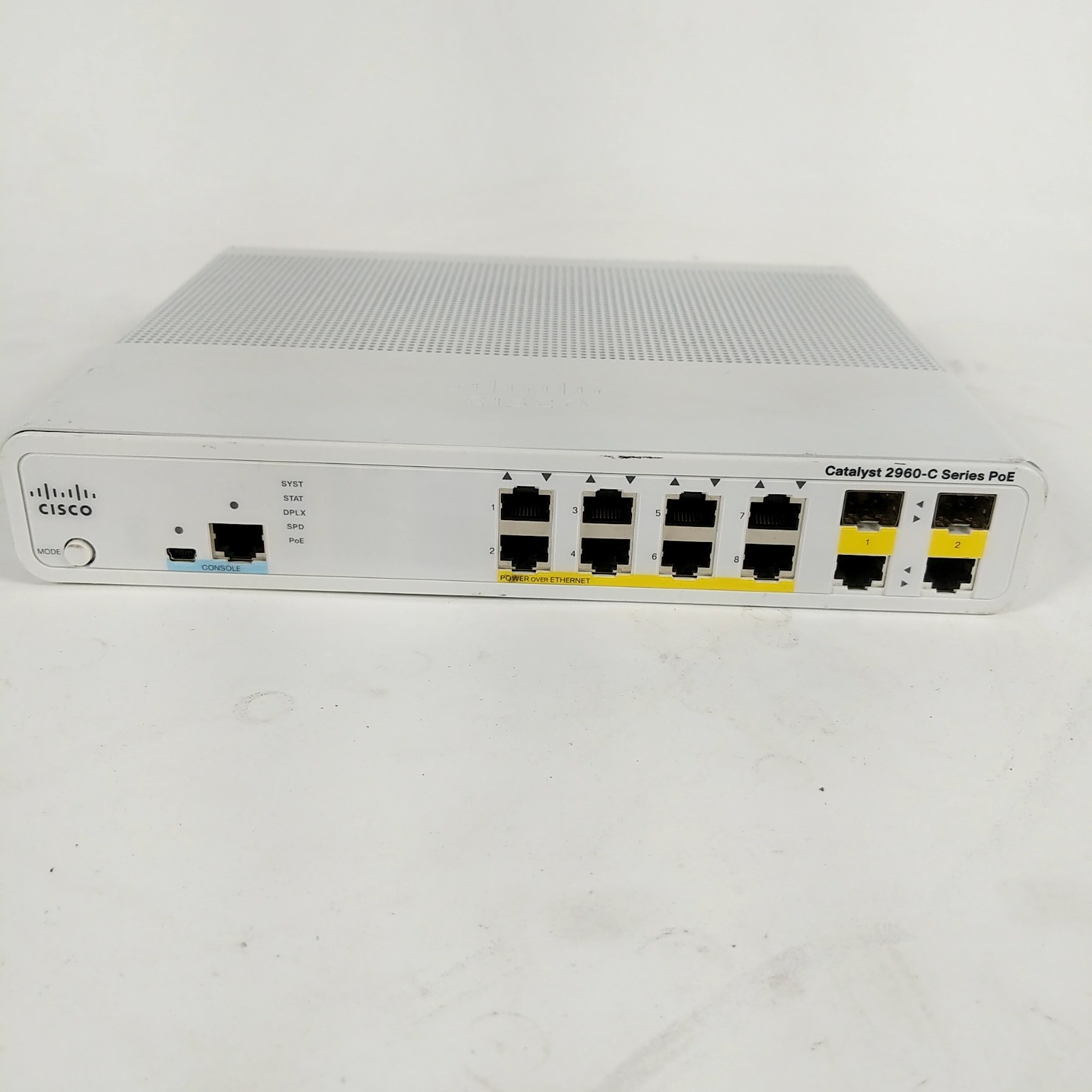 Cisco Catalyst 2960-C Series PoE 8-Port Network Switch WS-C2960C-8PC-L Good