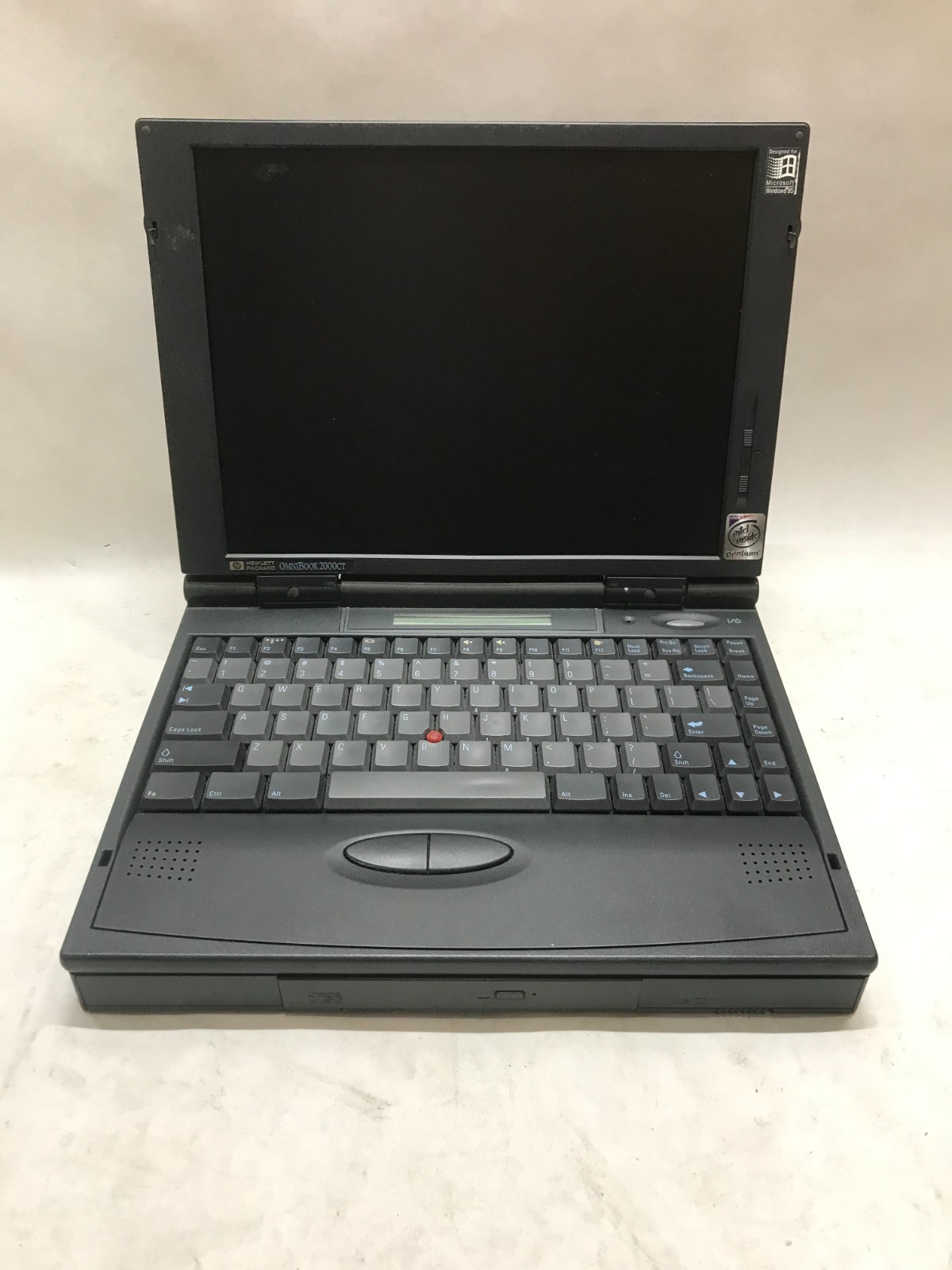 Vintage HP OmniBook 2000 CT Intel Pentium Laptop For Parts/Repair NO POWER - DW