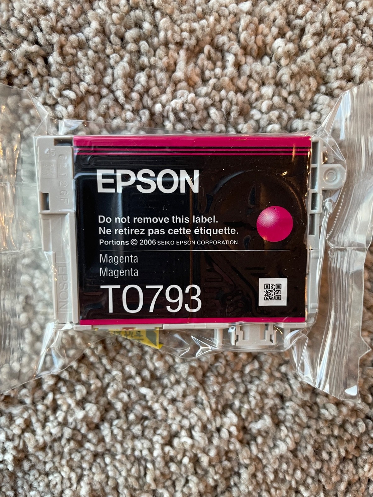 Genuine Epson 79 (T079) Ink Cartridges for Stylus 1400 and Artisan 1430