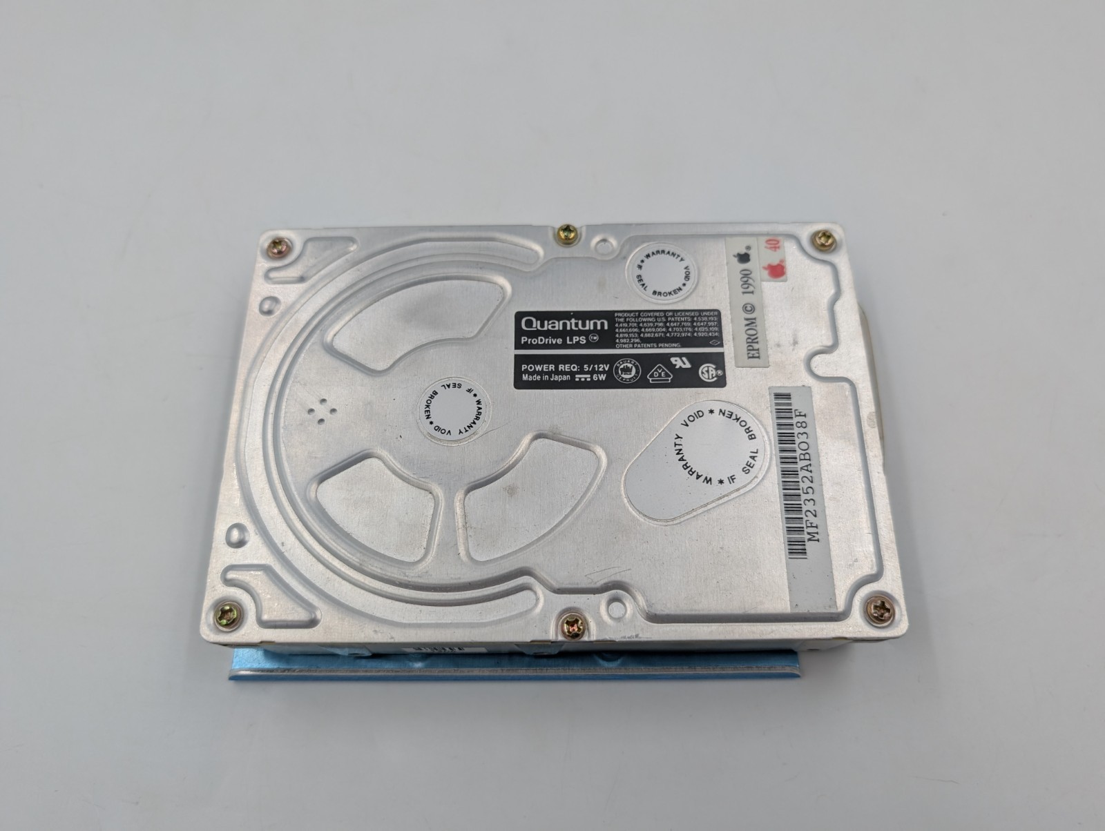 Working Quantum ProDrive LPS 42S 940-40-9404 SCSI Hard Drive 1990 (99999)