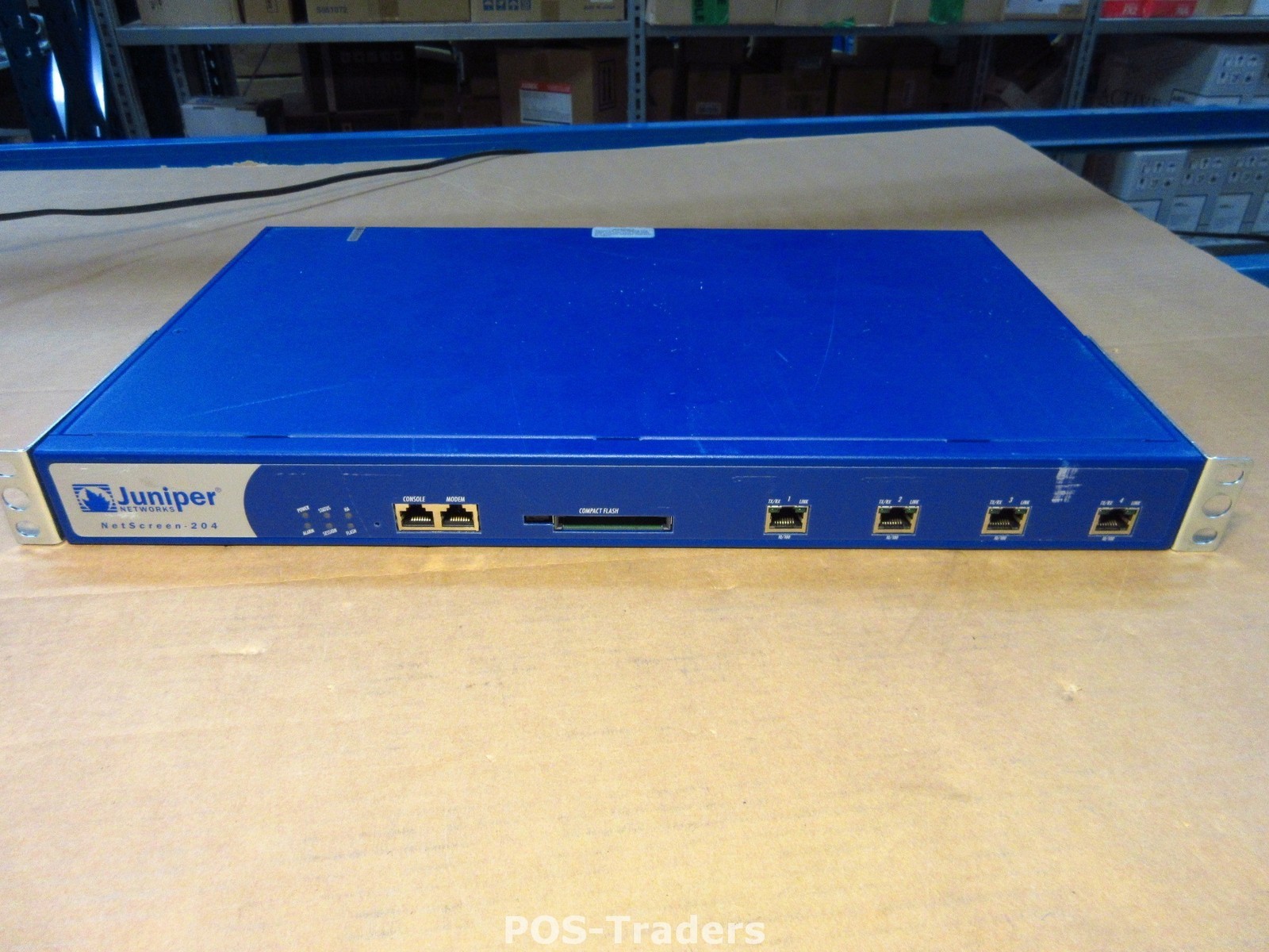 Juniper NetScreen NS-204-001 204 Advanced VPN Firewall Network Security 4-PORT