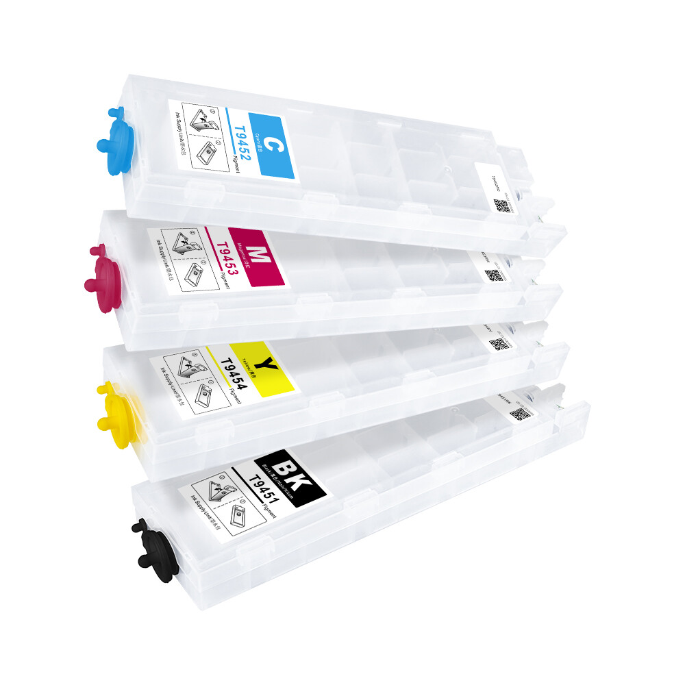 4 color/set Refillable Ink Cartridge For EPSON WF-C5790/5290 /5210/5710 Printer