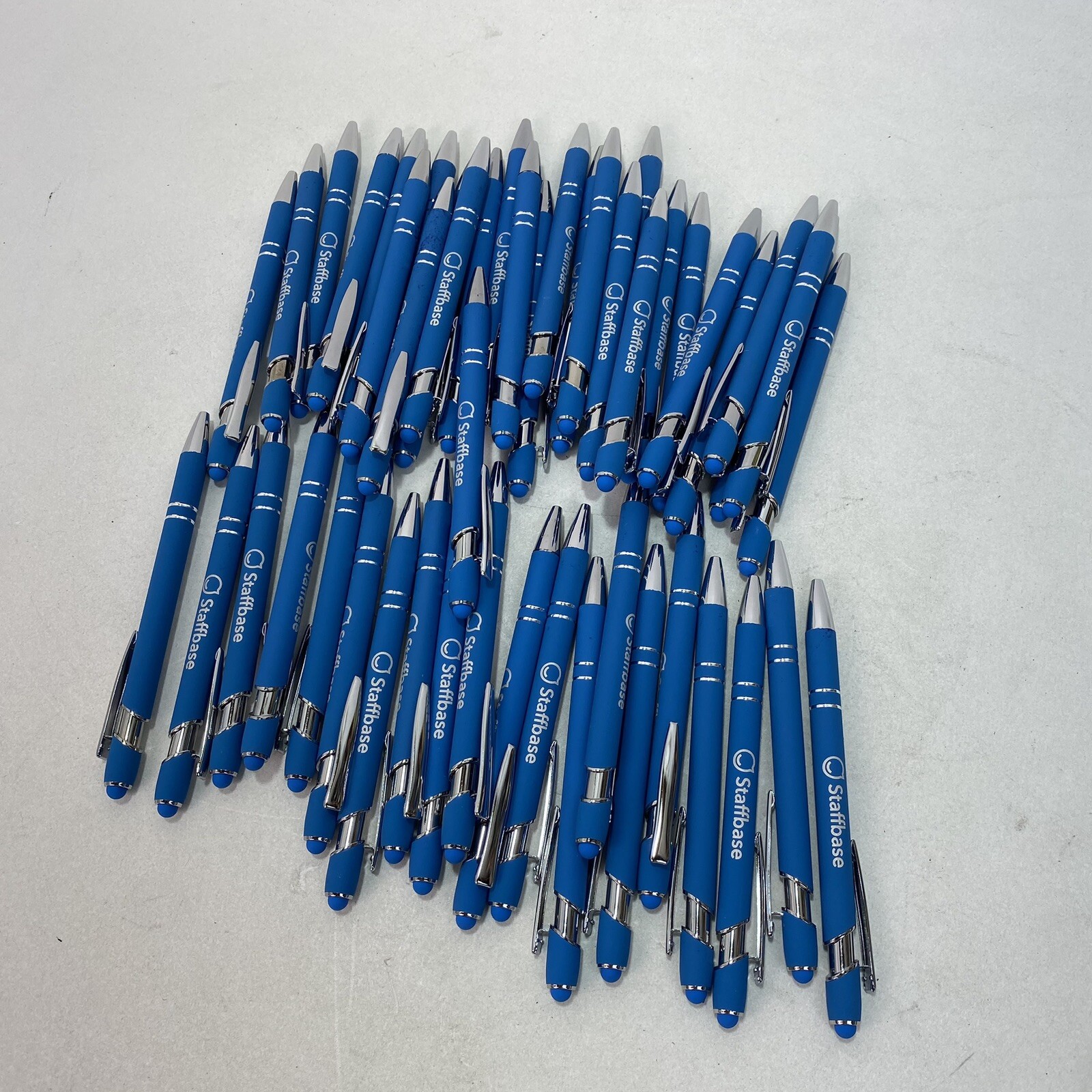 Stylus-pen 48 Bright Alpha Soft Touch, Metal Stylus, Ballpoint Pen, W/ Staffbase