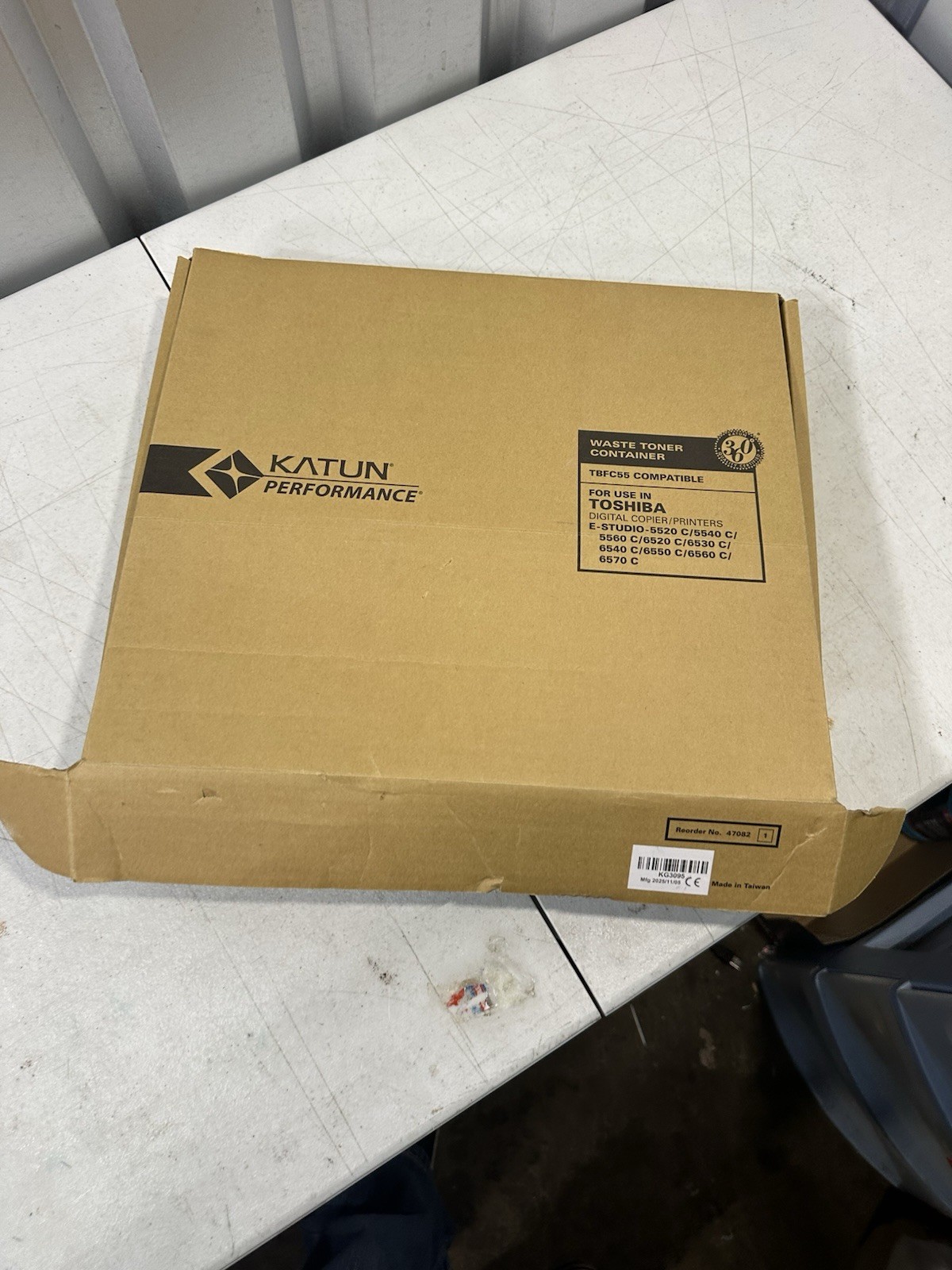 Katun TBFC55 Waste Toner Container Toshiba e-STUDIO 47082 Open Box