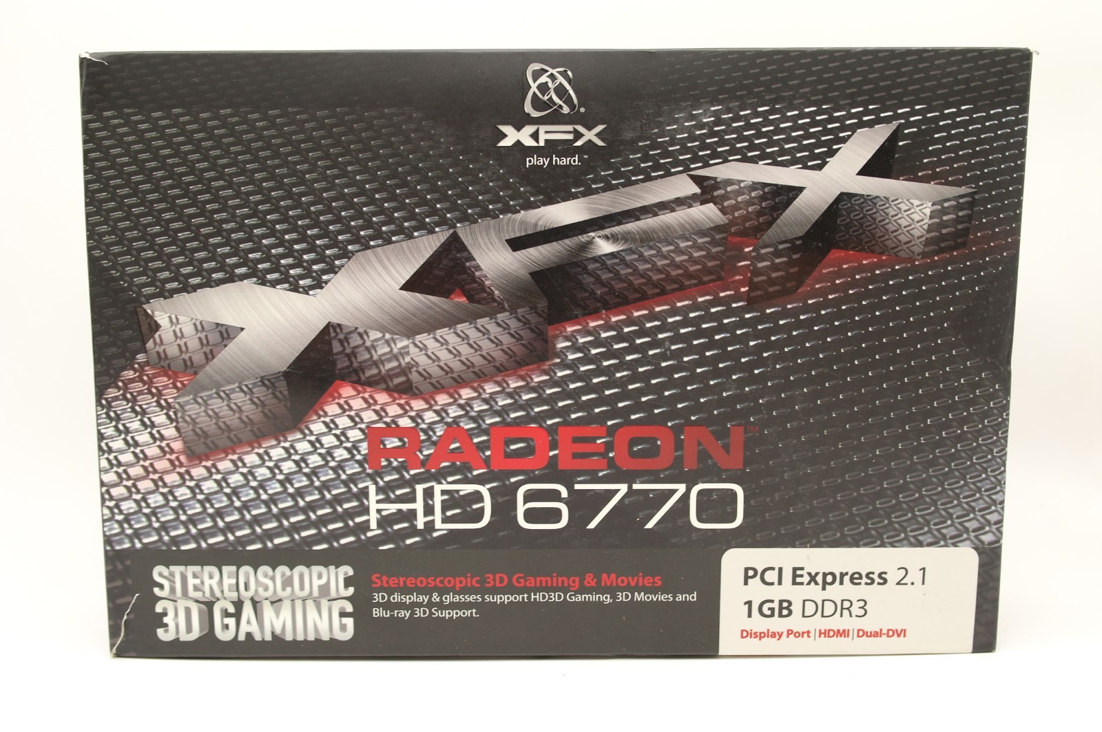 XFX AMD Core Radeon HD 6770 1GB DDR3 HD-677X-ZA PCI Express 2.0 x16 Video Card